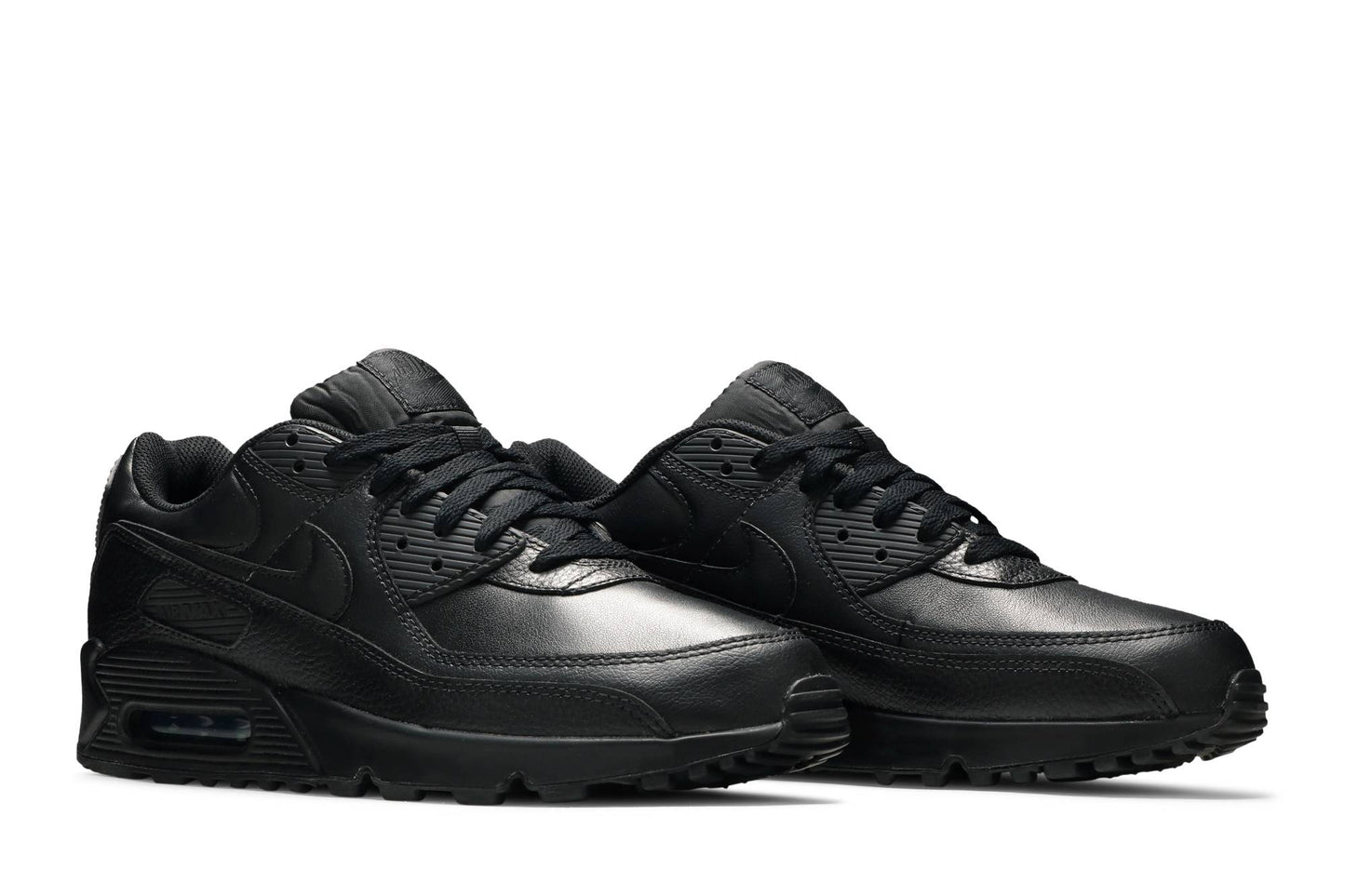Nike Air Max 90 Leather ‘Triple Black’ ( 20 ) CZ5594-001