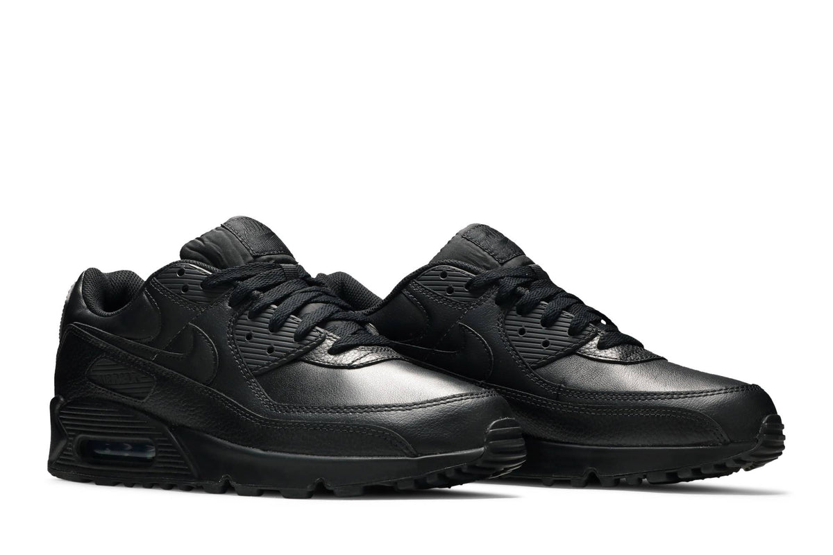 Nike Air Max 90 Leather 'Triple Black' ( 20 ) CZ5594-001