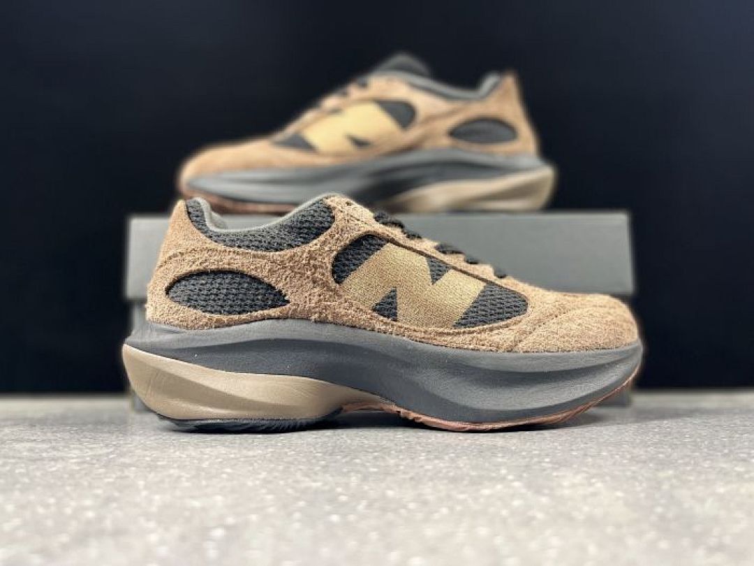 New Balance WRPD Runner Moonrock Black Textured Suede Lifestyle Sneakers UWRPDTL