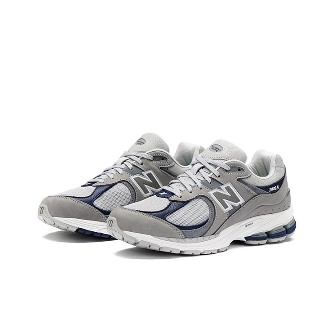 New Balance 2002R Steel Grey Navy Lifestyle Running Shoes Trainers M2002RDC
