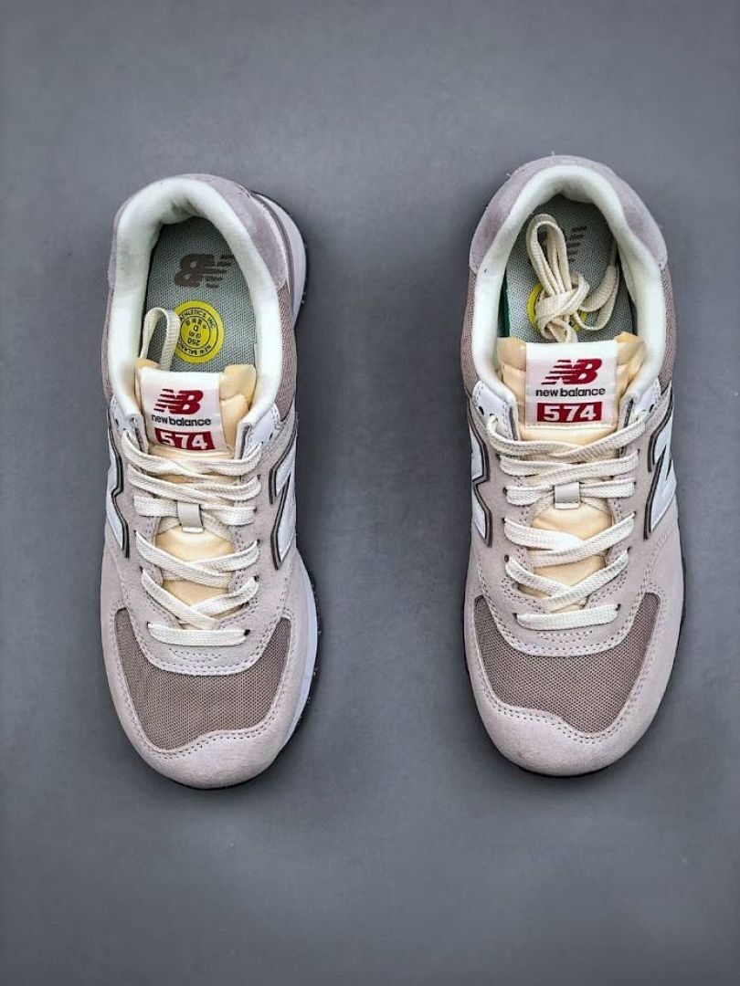 New Balance 574 ML574EVW Sea Salt White Grey ENCAP Lifestyle Running Casual Sneakers Men's Women's