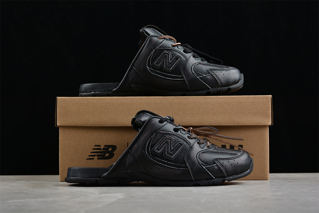New Balance 2002R Mule Black Slip-On Shoes ML2002RM1