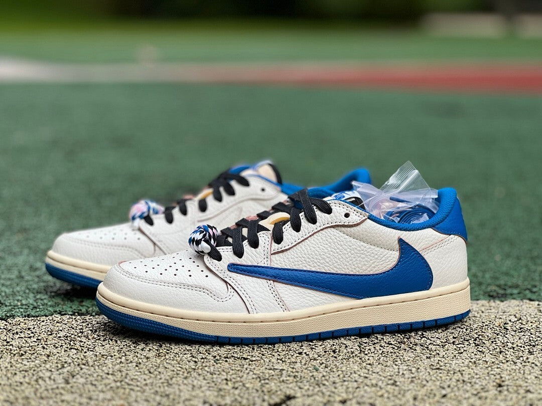 Travis Scott x Air Jordan 1 Low OG SP "Military Blue" DM7866-140