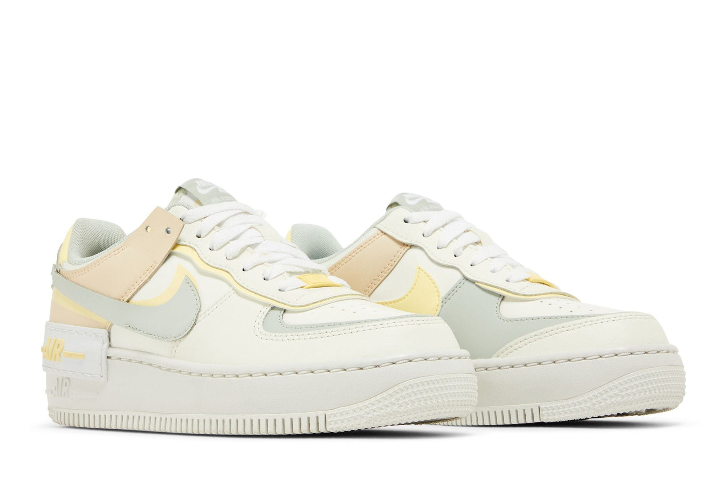 ( Women ) Nike Air Force 1 Shadow ‘Pearl White Citron Tint’ DR7883-101