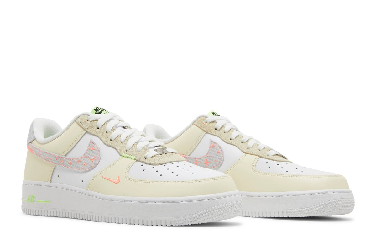 Nike Air Force 1 07 LV8 Just Stitch It – White Shade Green FB1852-111