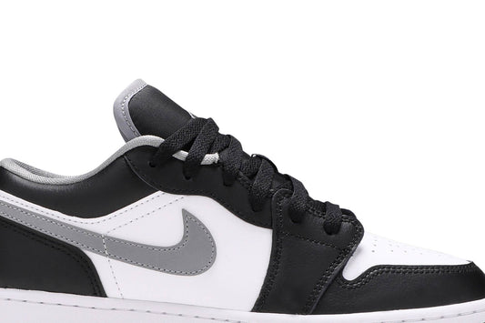 ( Grade School ) Air Jordan 1 Low Black Medium Grey 553560-040