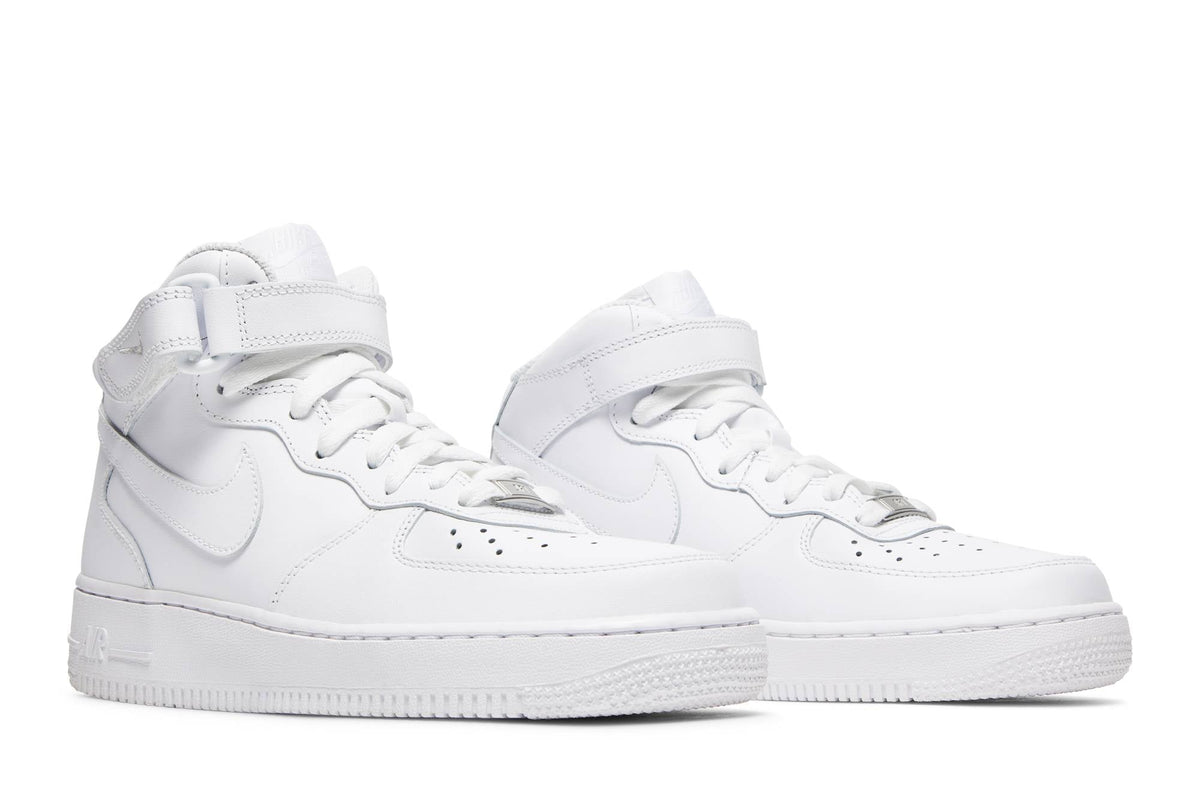 ( Women ) Nike Air Force 1 07 Mid Triple White DD9625-100