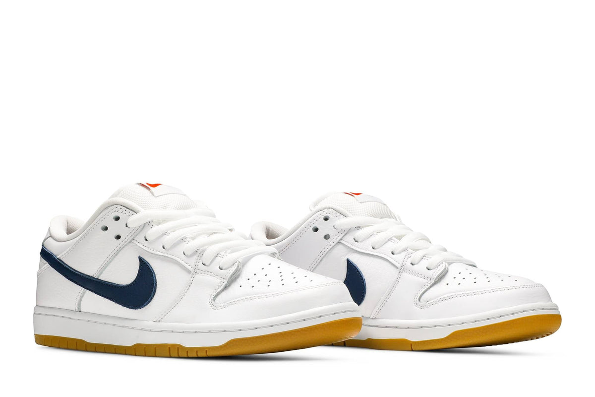 Nike SB Dunk Low Pro ISO Orange Label White Navy CZ2249-100