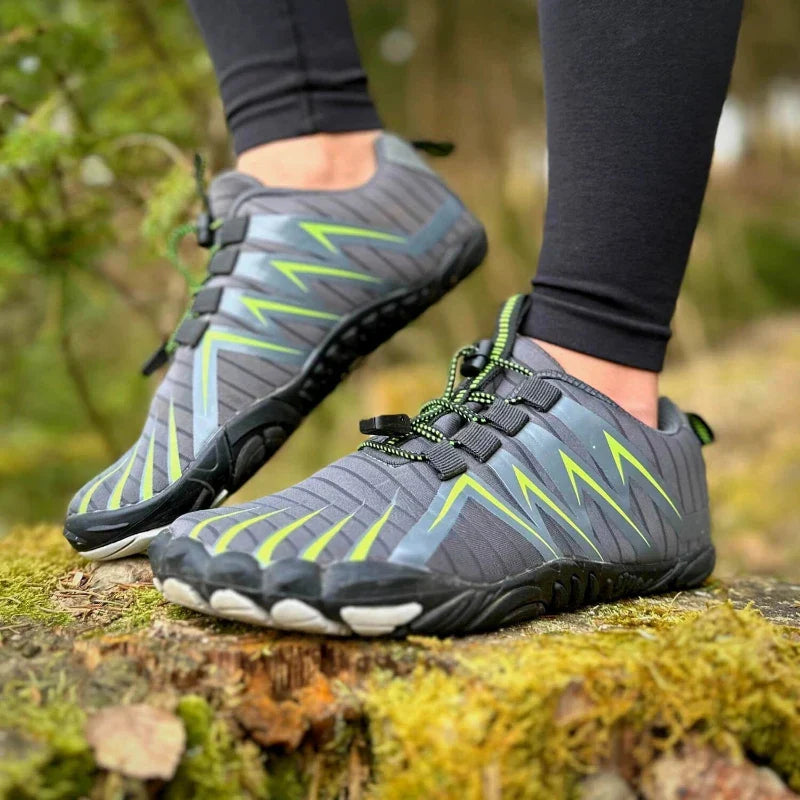 Blotcha Men's Five-Finger Hiking Shoes Breathable Barefoot Trail Running Climbing Sneakers