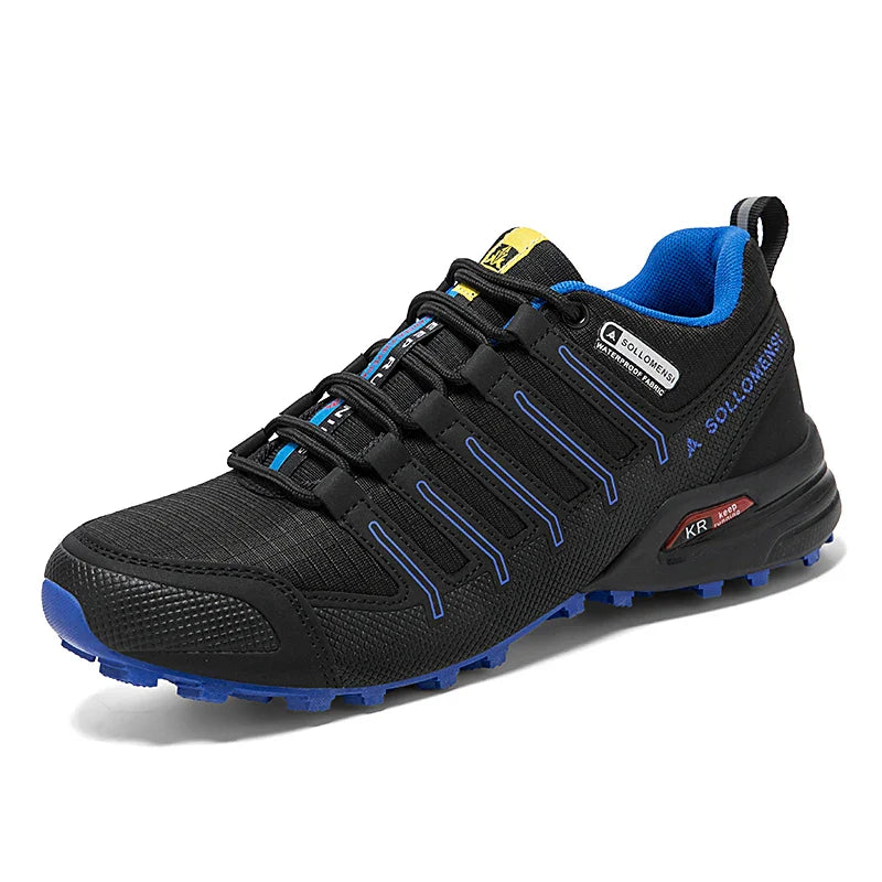 Blotcha Men's Orthopedic Waterproof Hiking Shoes - Non-Slip Outdoor Trekking Walking Sneakers