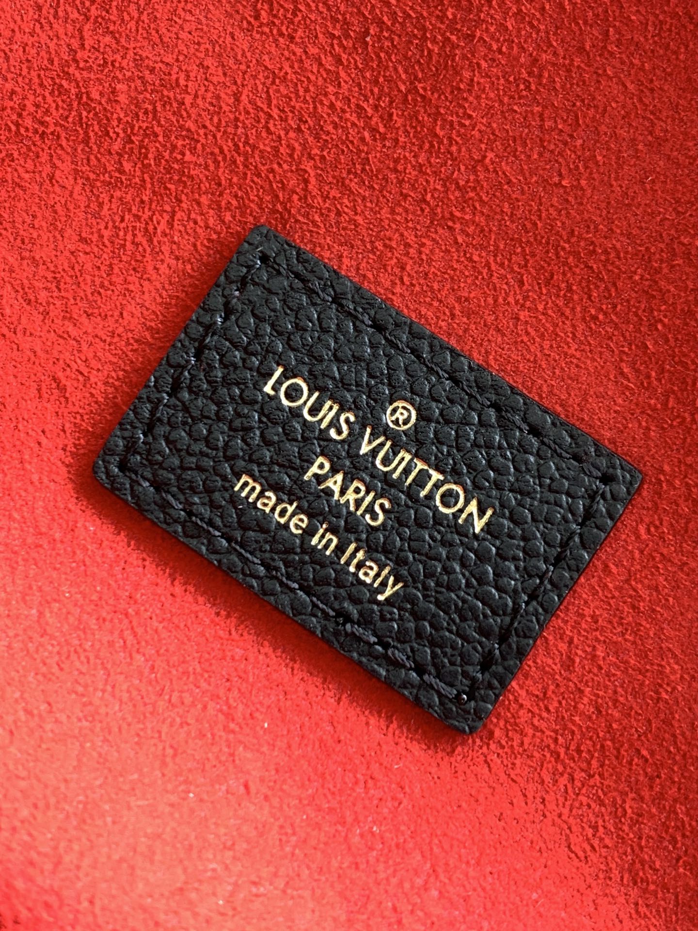 Louis Vuitton Classic Black Monogram Leather Vanity Case Bag with Gold Hardware