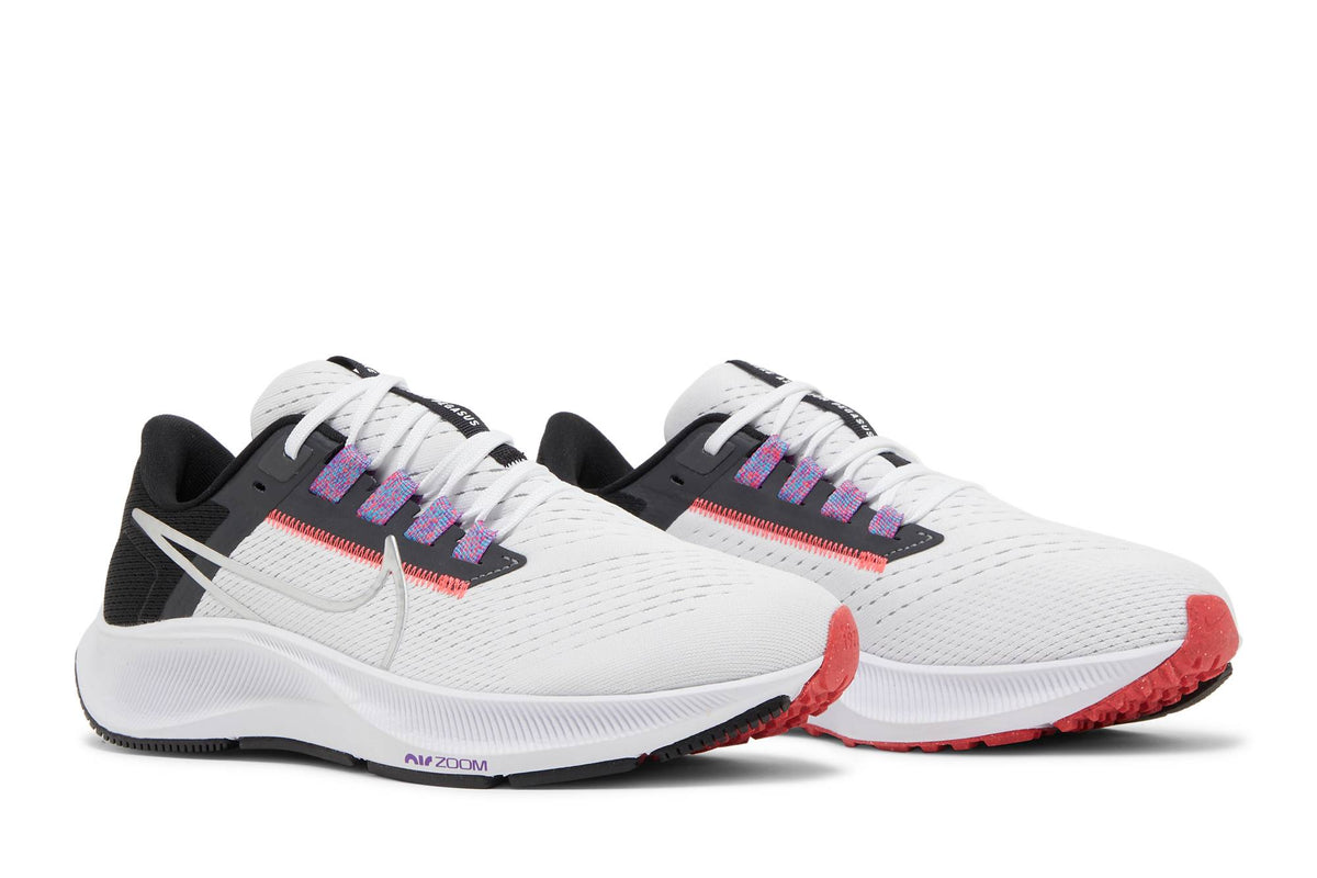 ( Women ) Nike Air Zoom Pegasus 38 White Metallic Silver CW7358-101