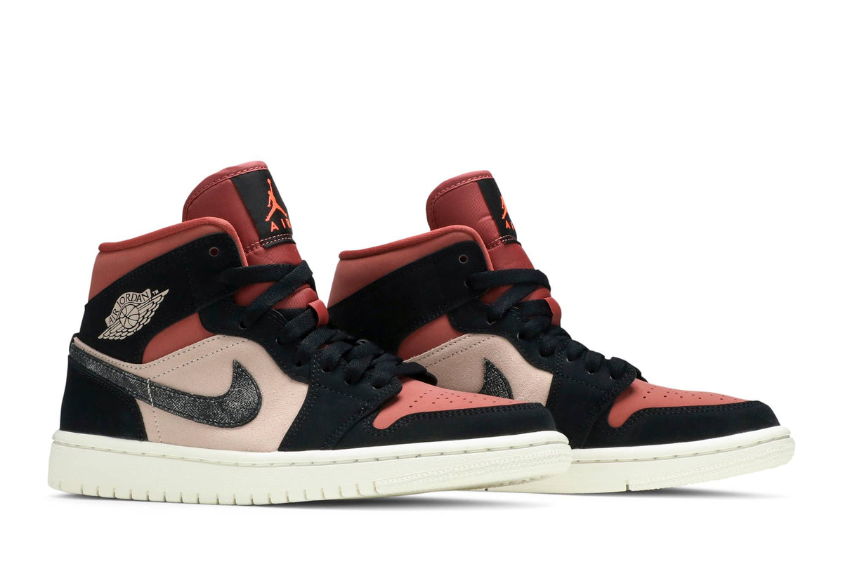 ( Women ) Air Jordan 1 Mid 'Canyon Rust' BQ6472-202