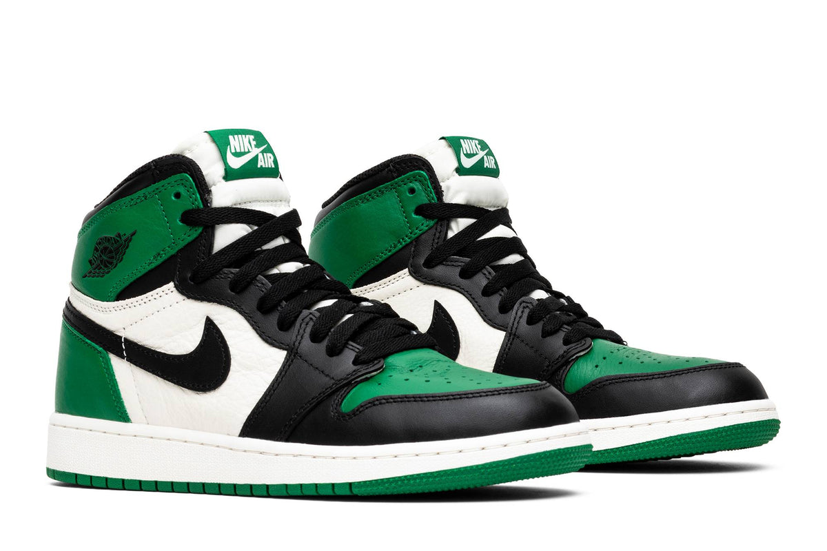 ( Grade School ) Air Jordan 1 Retro High OG Pine Green 575441-302