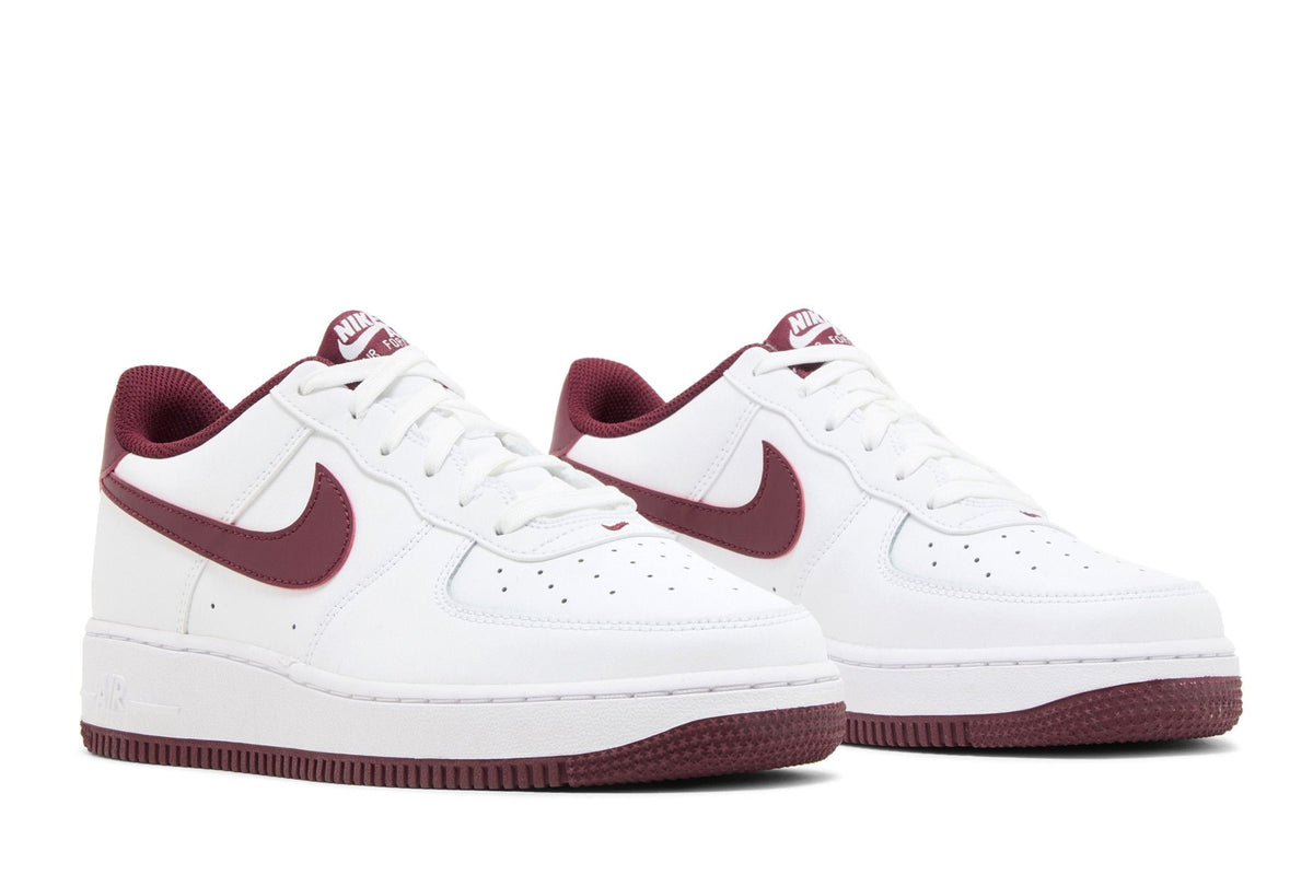 ( Youth ) Nike Air Force 1 White Team Red FV5948-105