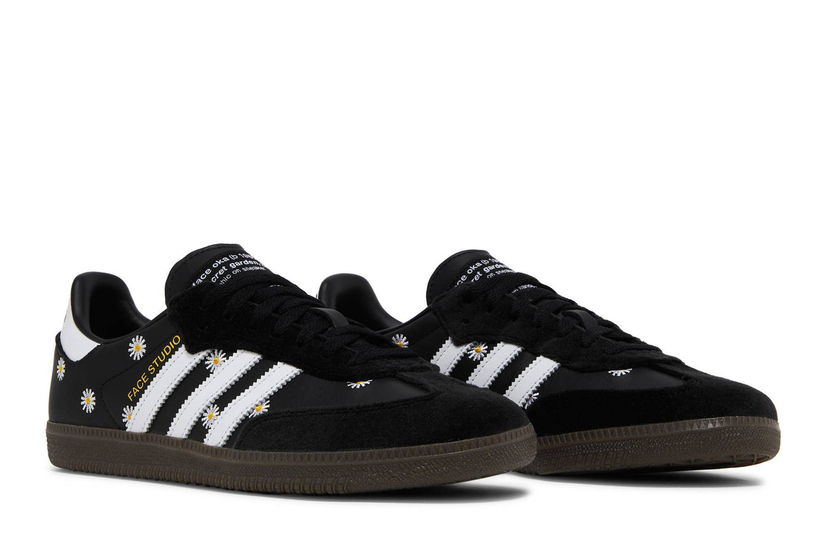 Atmos X FACE X Adidas Samba OG Embroidered Daisies H03848