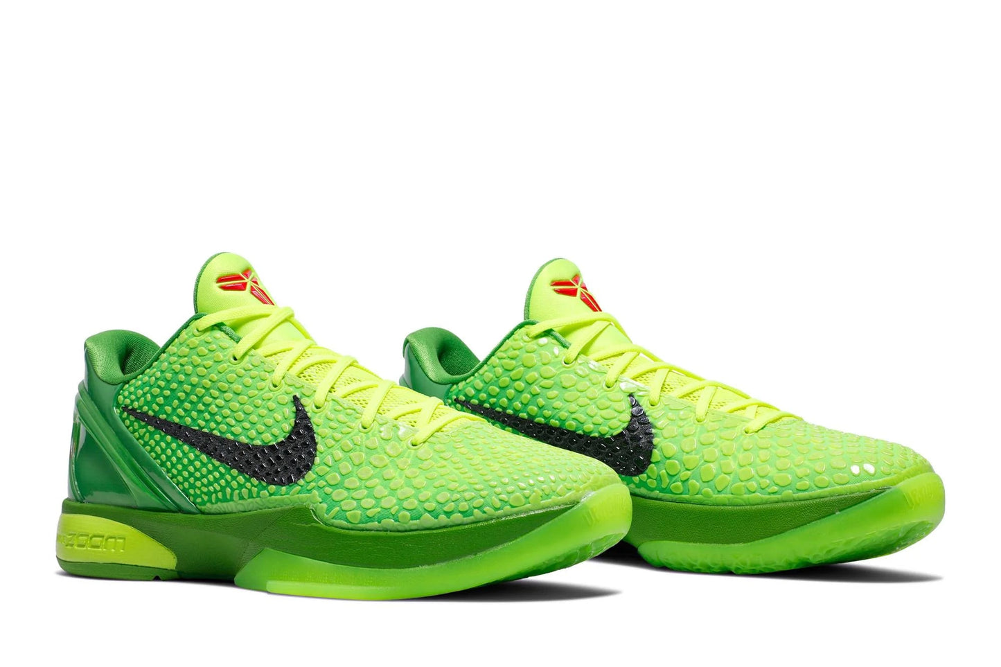 Nike Zoom Kobe 6 Protro ‘Grinch’ CW2190-300 Holiday Edition Unfading Sneaker