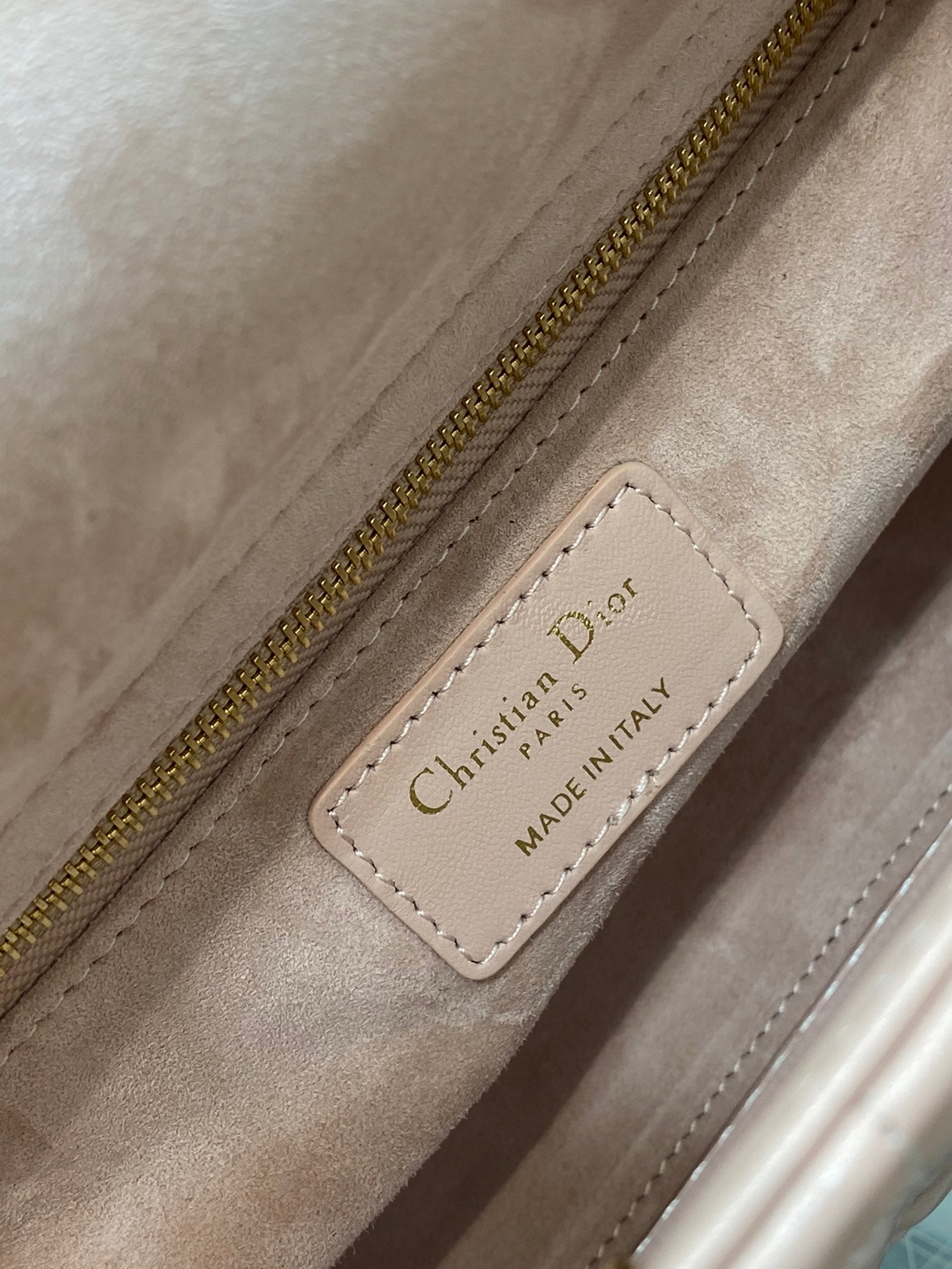 Christian Dior Lady Dior My ABCDior Small Bag - Pink Cannage Lambskin