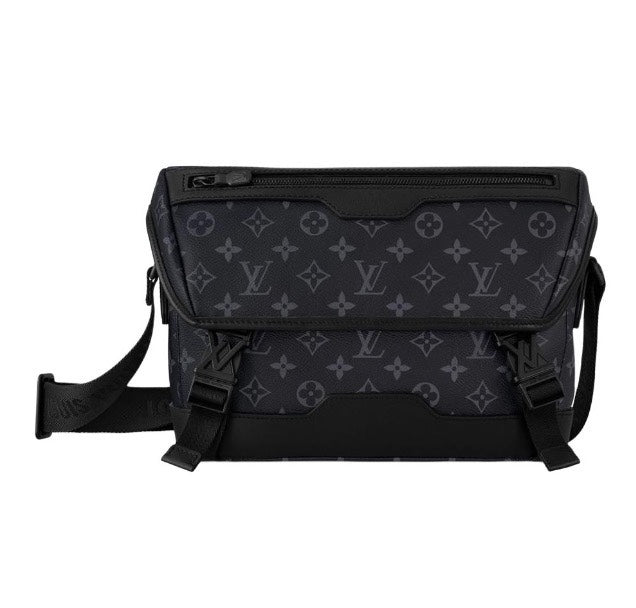 Louis Vuitton Trio Messenger Bag - Monogram Eclipse Canvas - Black/Grey