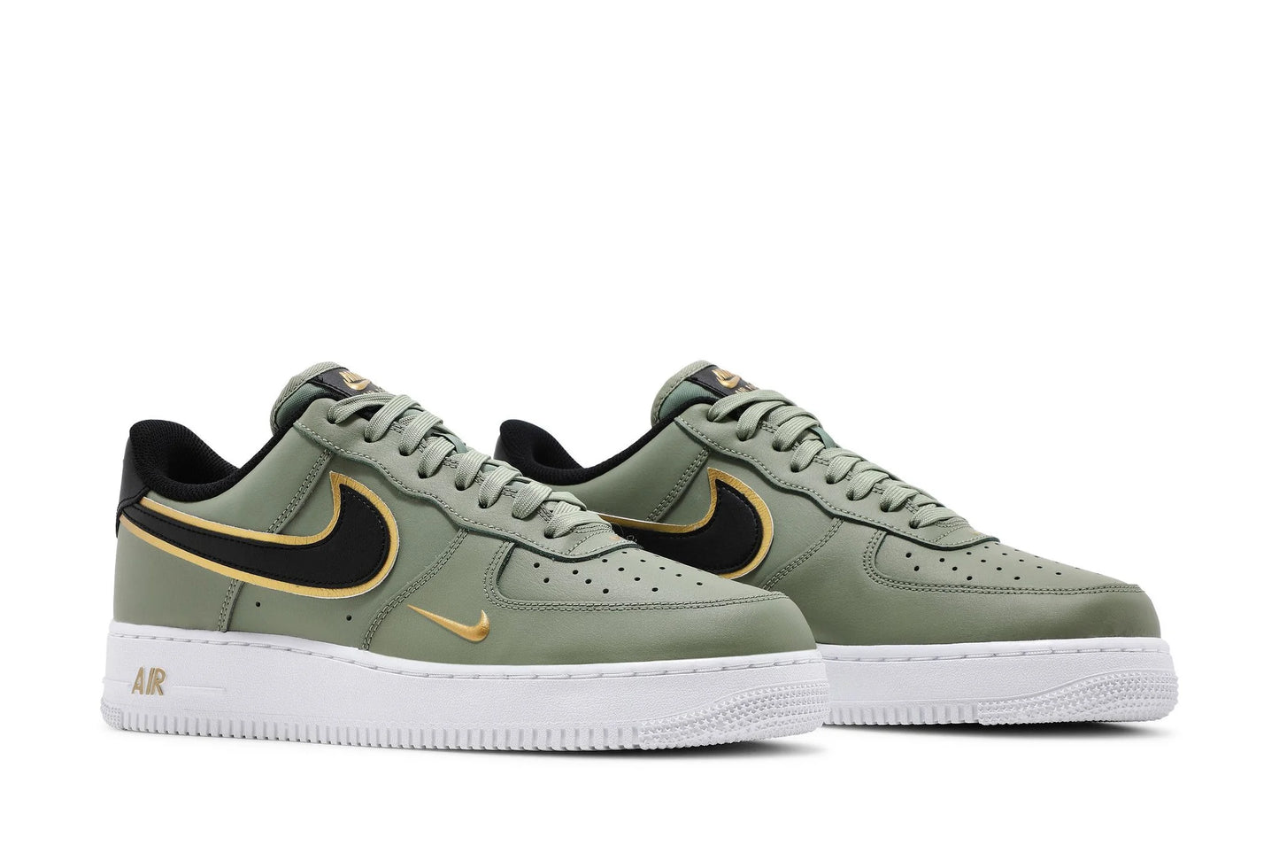 Nike Air Force 1 ’07 LV8 ‘Metallic Swoosh Pack – Oil Green’ DA8481-300