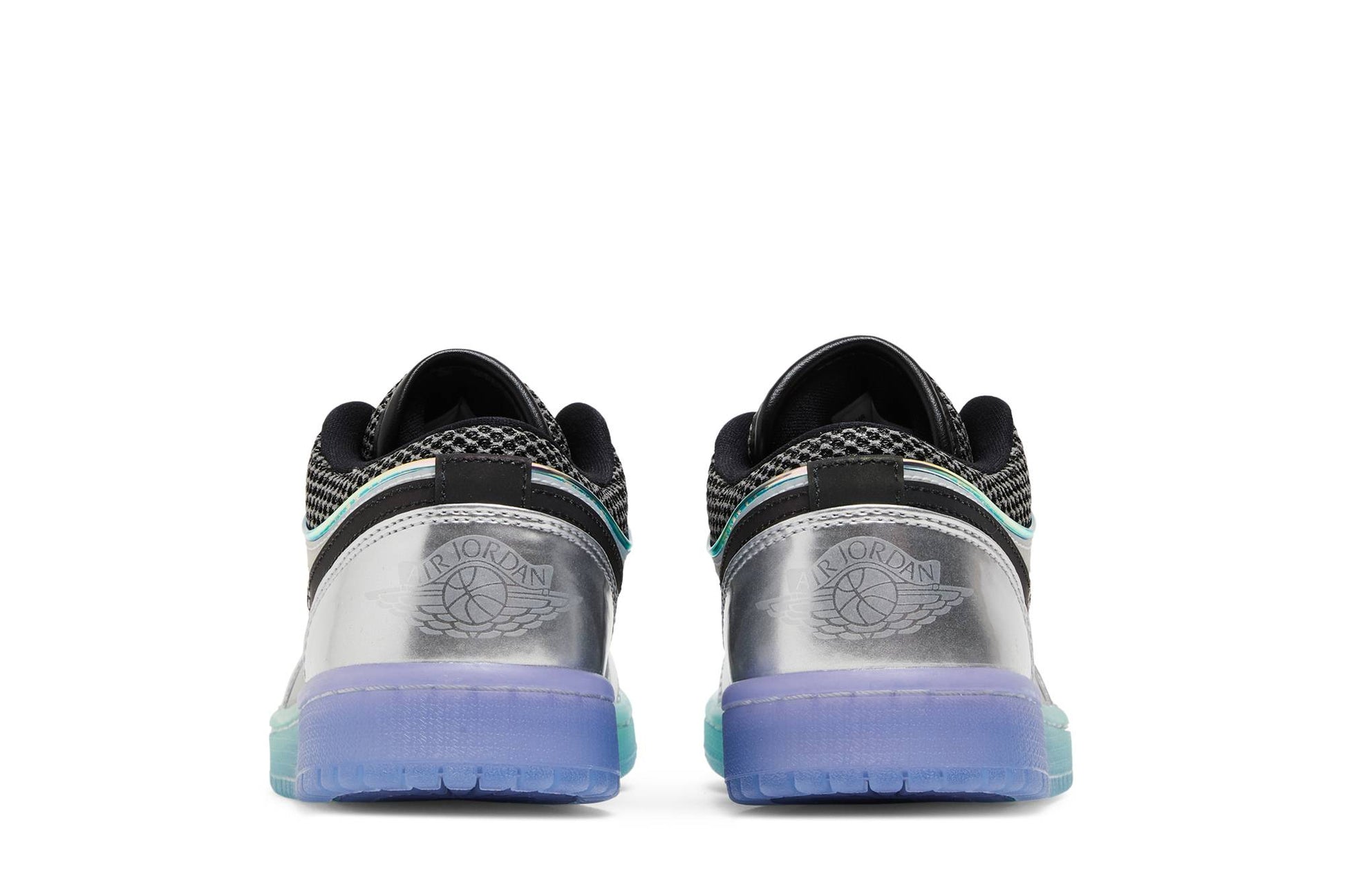 ( Women ) Air Jordan 1 Low SE ‘Metallic Silver Gradient’ DJ5199-109