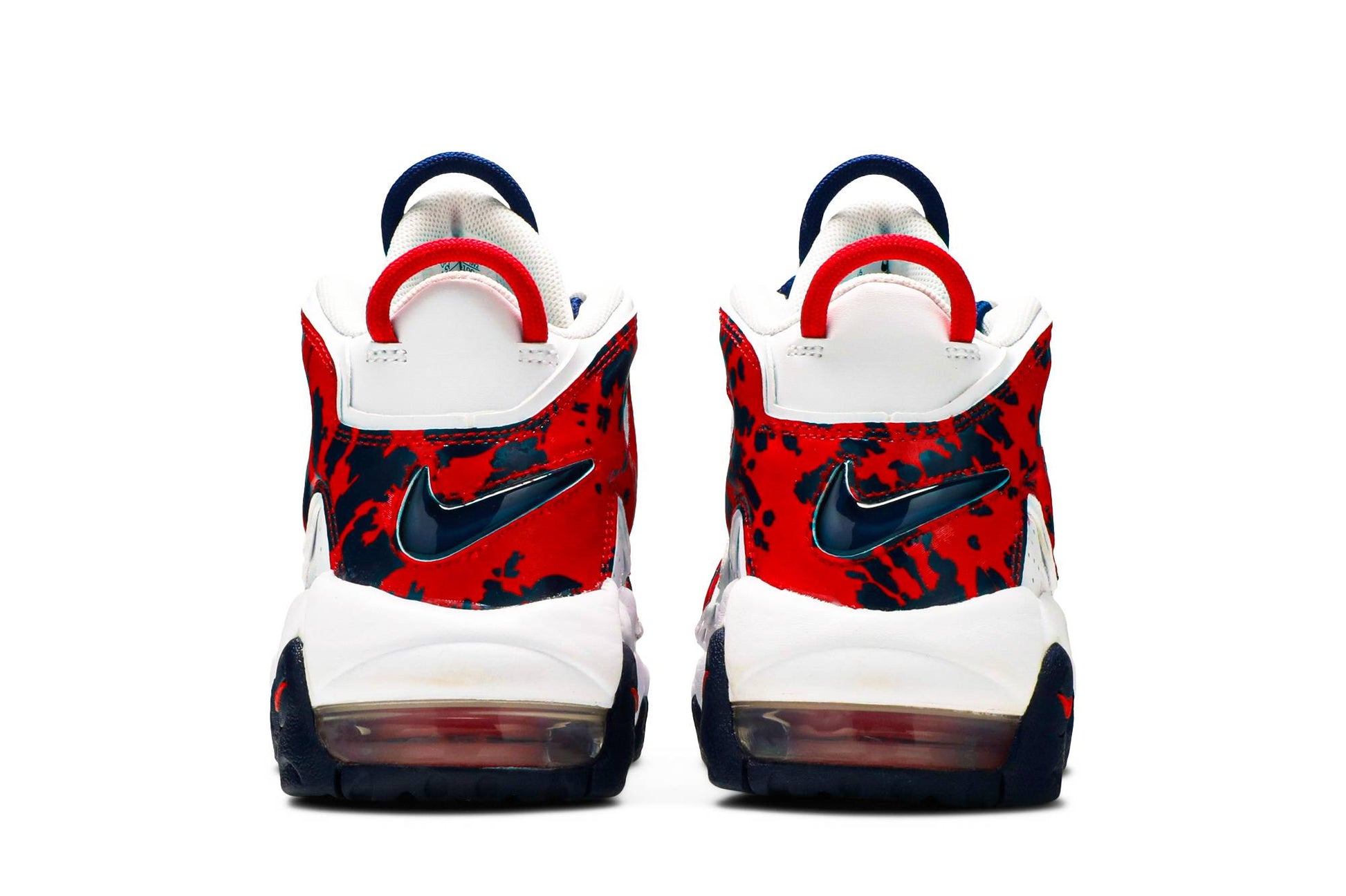 ( Grade School ) Nike Air More Uptempo ‘White Blue Red Camo’ CZ7885-100
