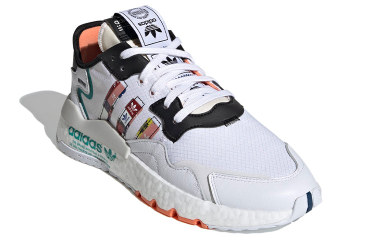 Adidas Originals Nite Jogger Boost ‘Grey Black Green’ FX3811