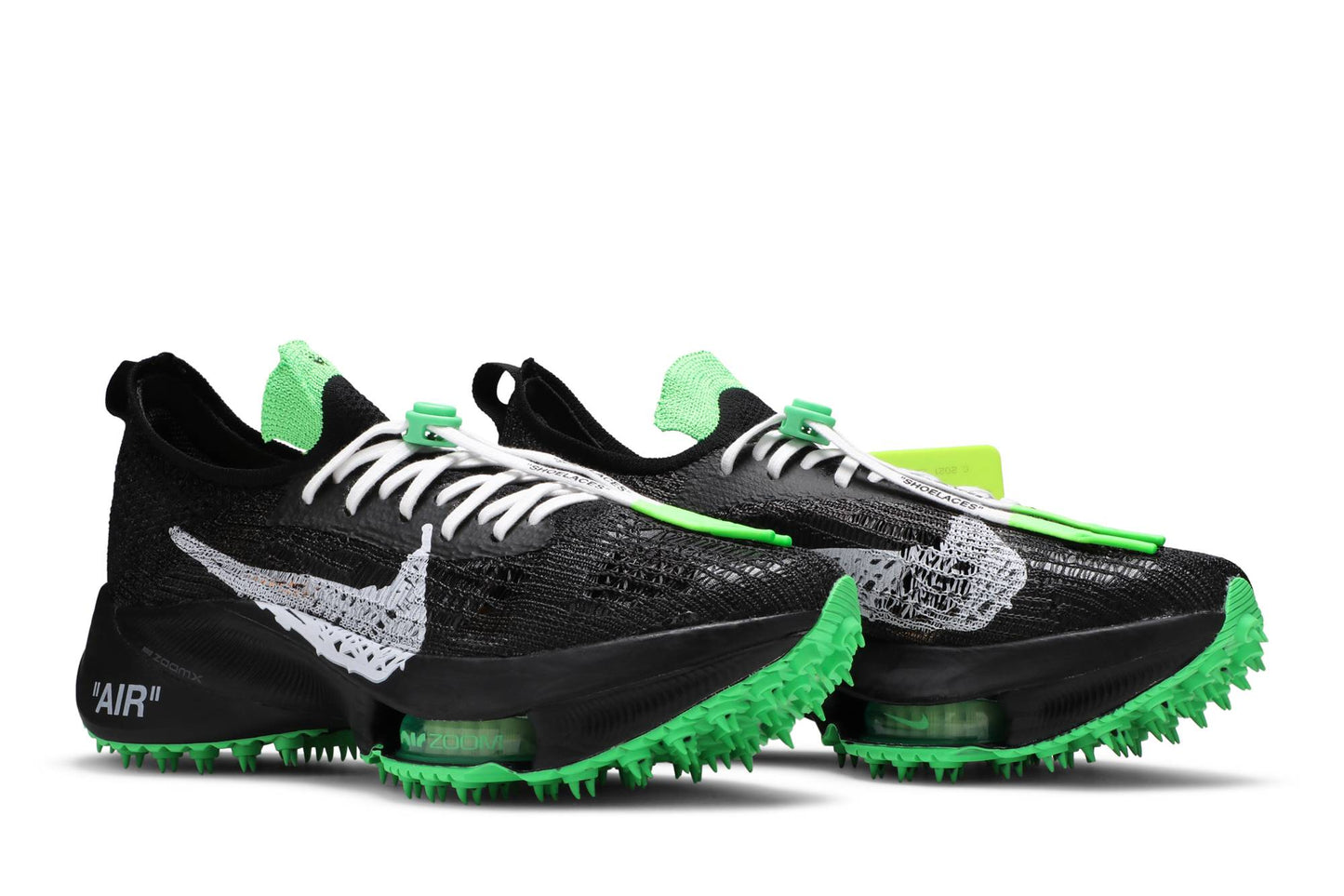 Off-White X Nike Air Zoom Turbo Next% Flyknit ‘Black’ CV0697-001