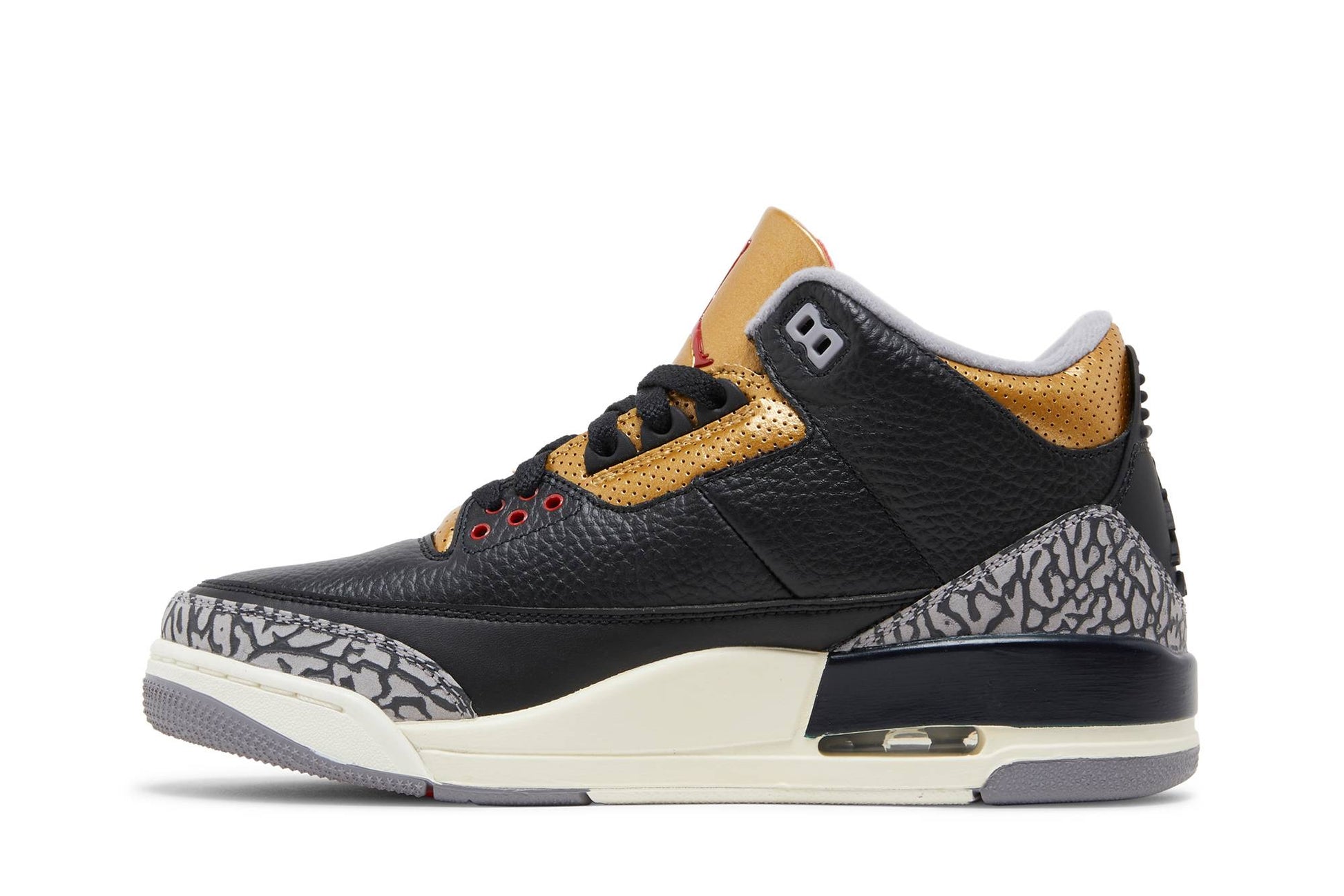 ( Women ) Air Jordan 3 ‘Black Gold’ CK9246-067