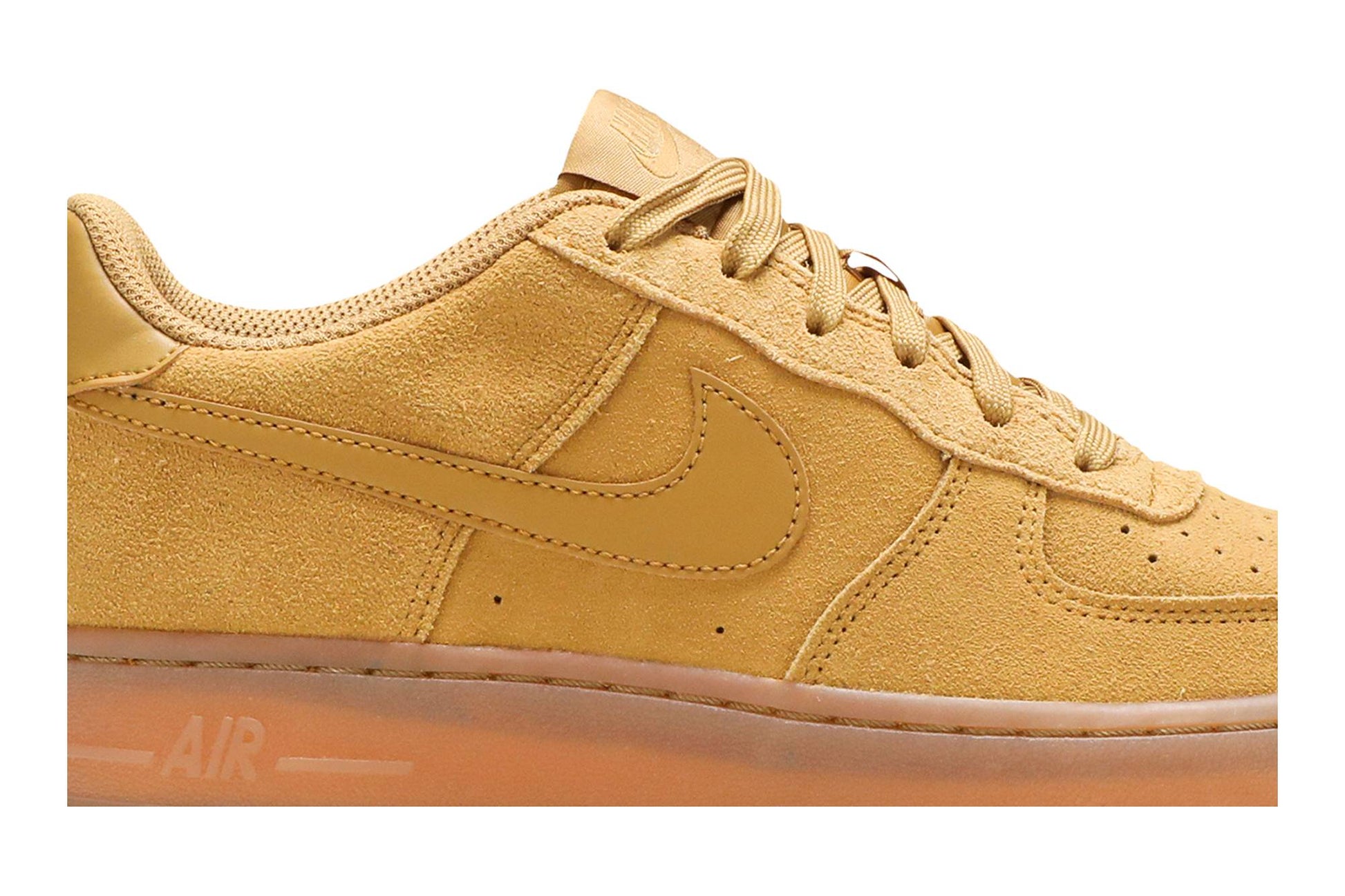 ( Grade School ) Nike Air Force 1 Low ‘Wheat ( 2019 ) ’ BQ5485-700
