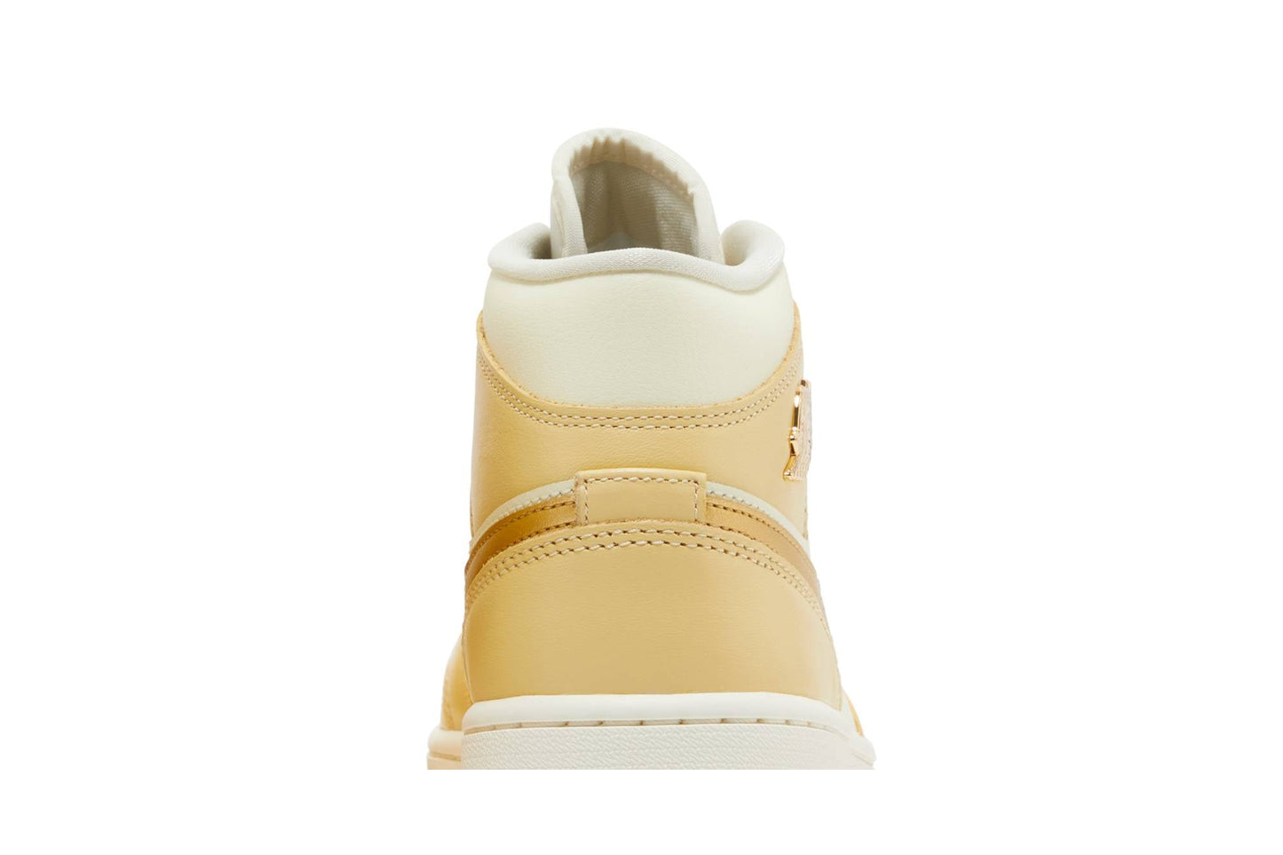 ( Women ) Air Jordan 1 Mid ‘Pale Vanilla Gold’ FB9892-200