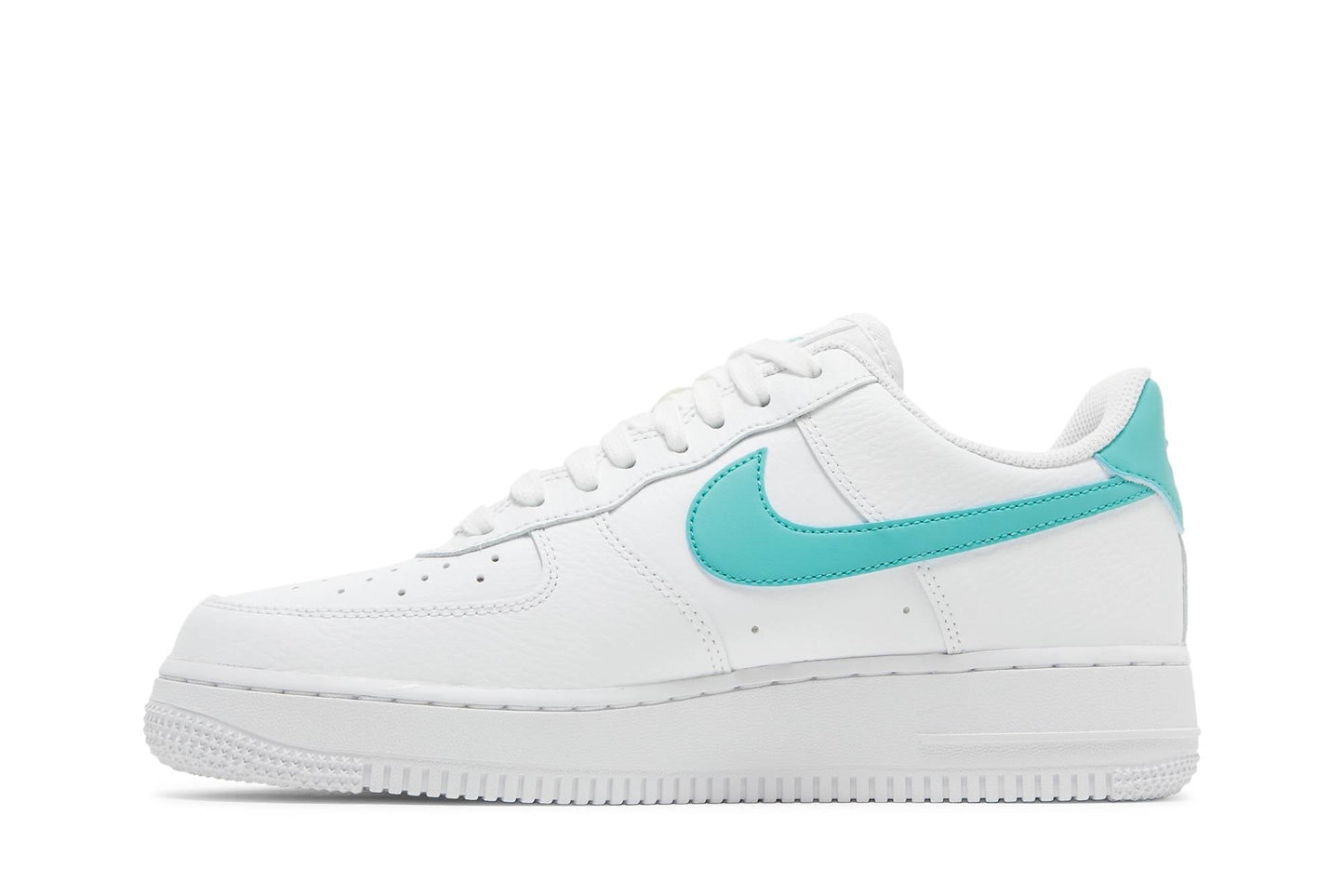 ( Women ) Nike Air Force 1 ’07 ‘White Washed Teal’ DD8959-101