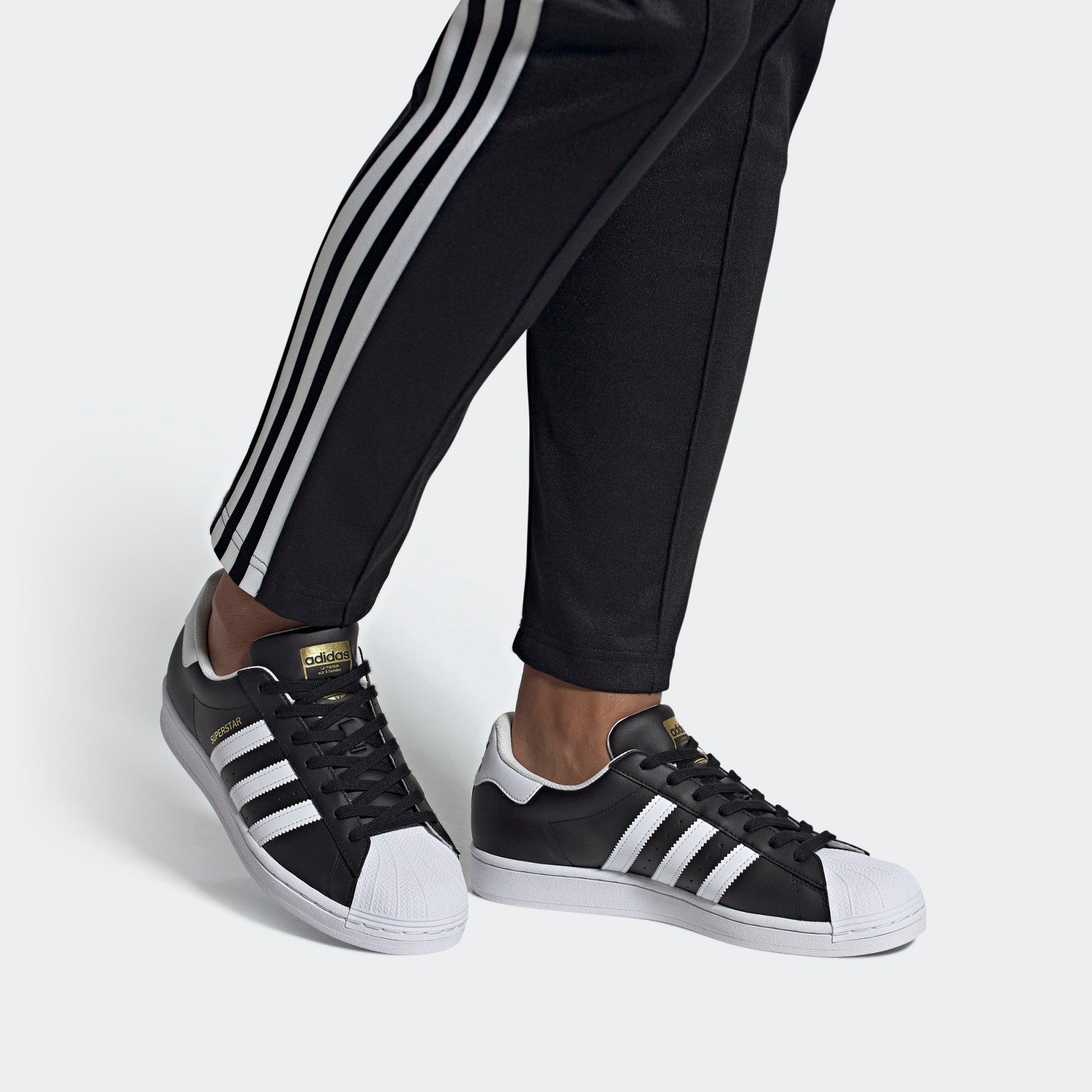 Adidas Originals Superstar Shoes ‘Black White Gold’ FX2331