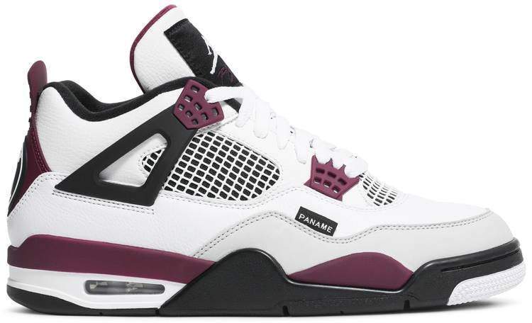 Paris Saint-Germain X Air Jordan 4 Retro ‘Bordeaux’ Unfading Sneaker