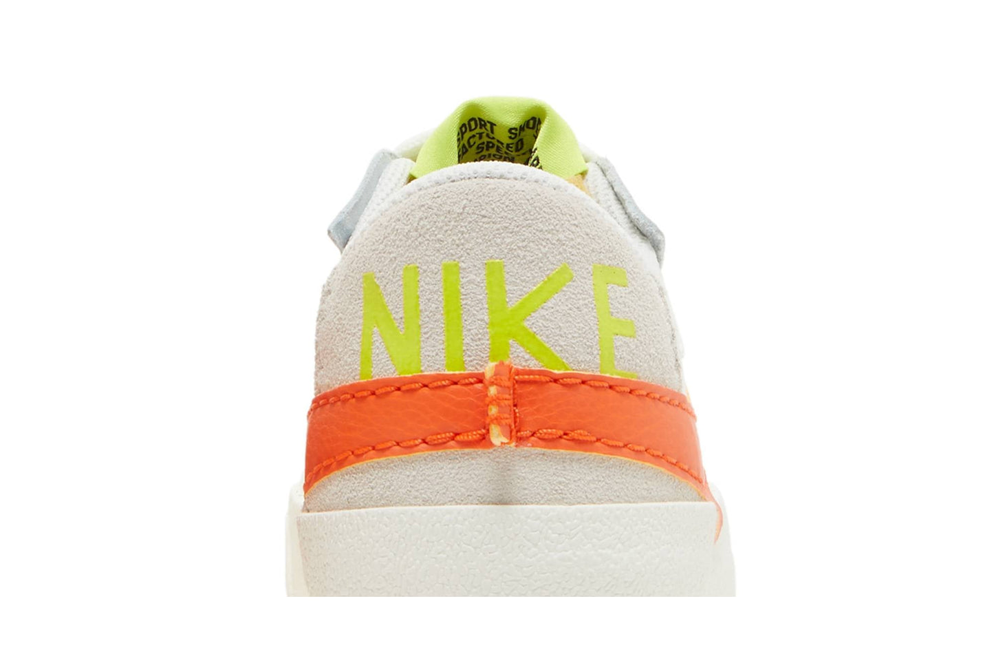 ( Women ) Nike Blazer Low Jumbo ‘Volt Orange’ DQ1470-103