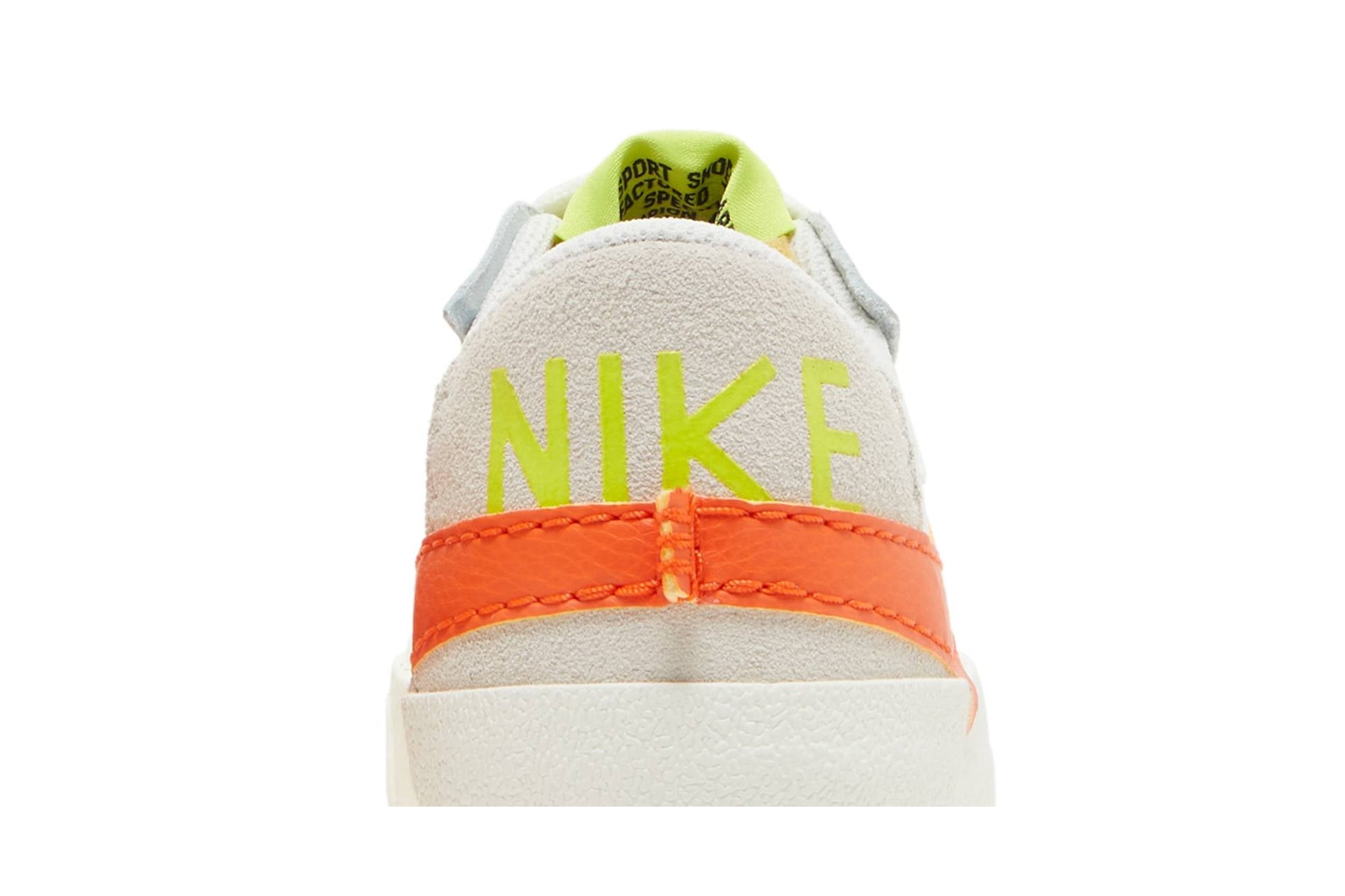 ( Women ) Nike Blazer Low Jumbo ‘Volt Orange’ DQ1470-103