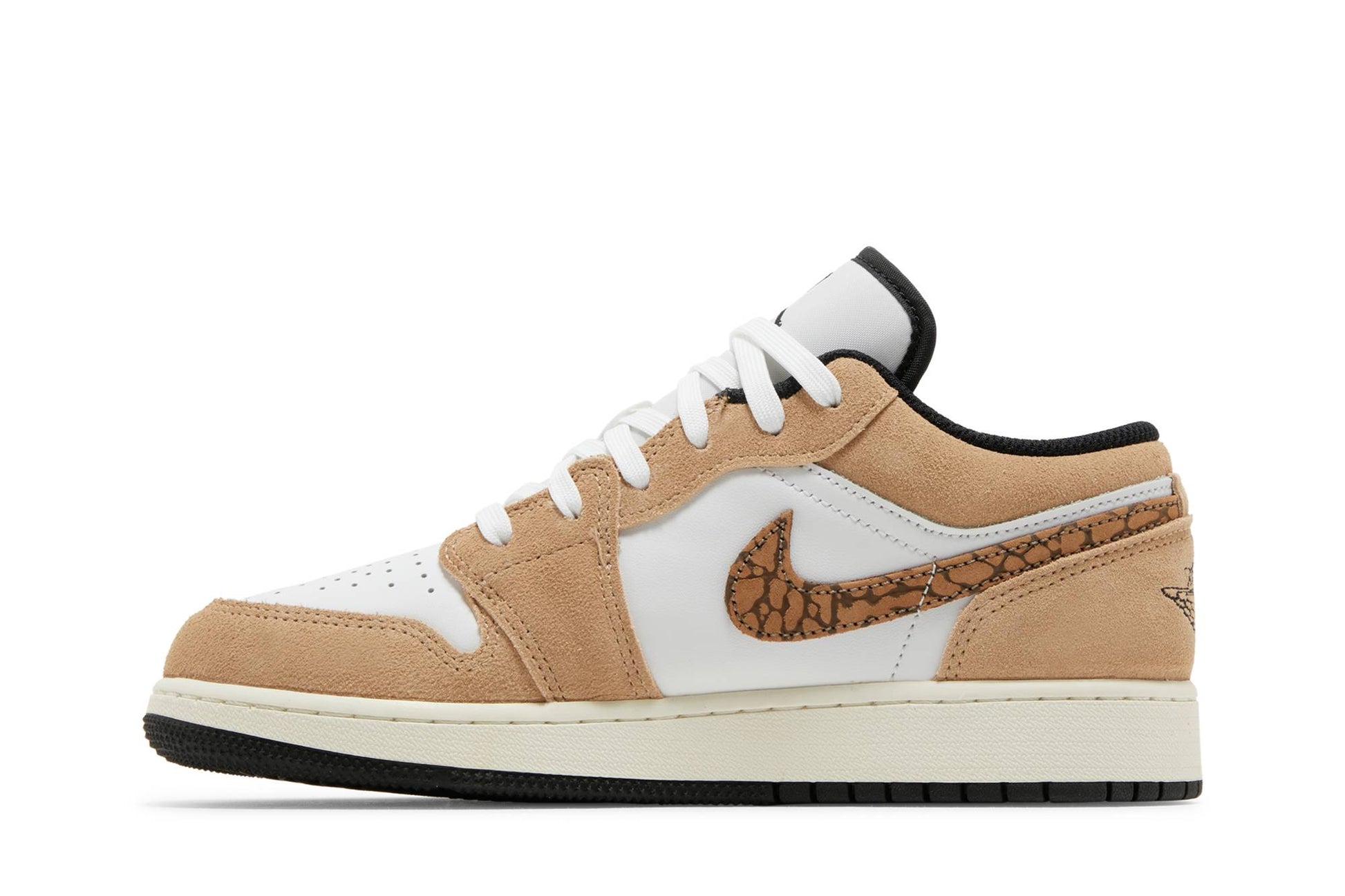 ( Grade School ) Air Jordan 1 Low SE ‘Brown Elephant’ DZ5368-201