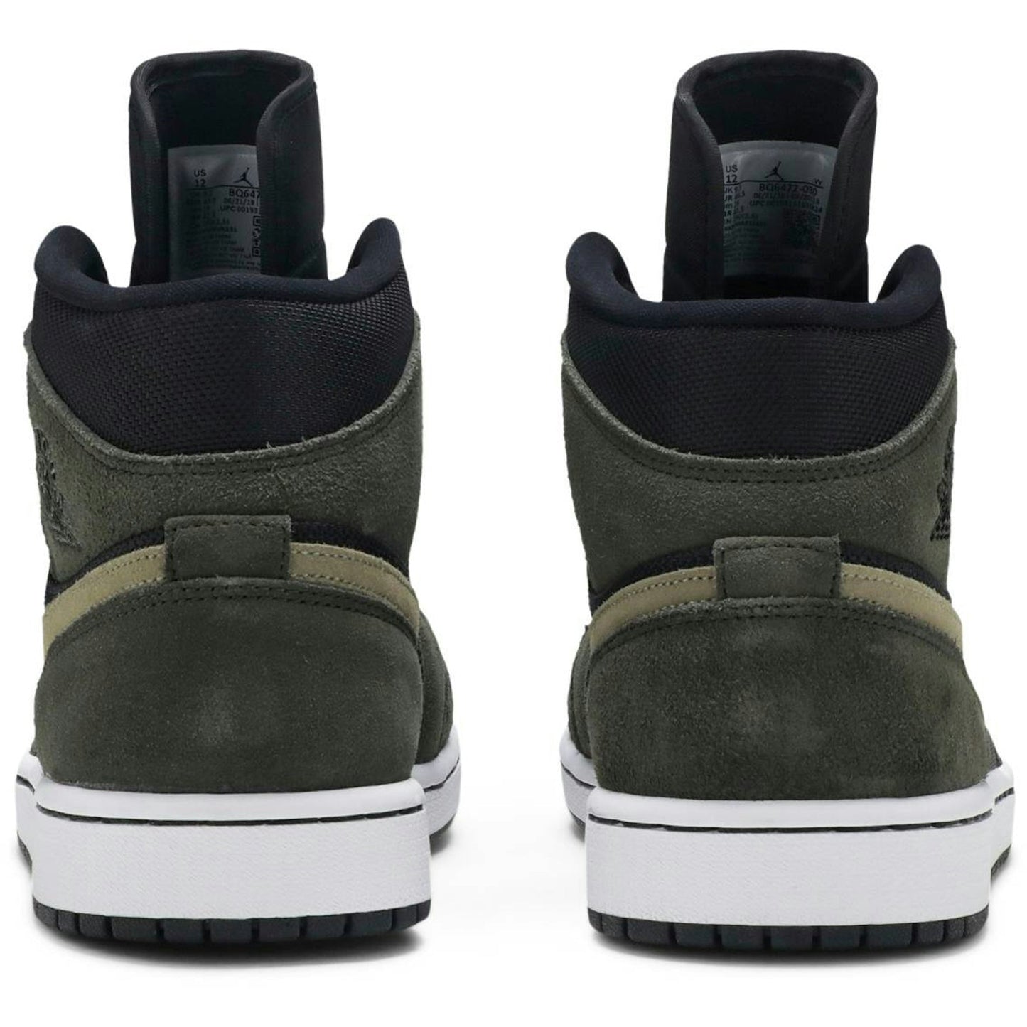 ( Women ) Air Jordan 1 Mid ‘Olive’ BQ6472-030