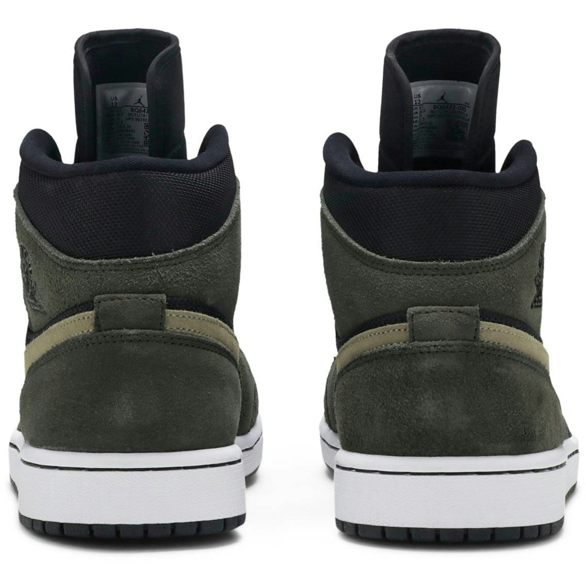 ( Women ) Air Jordan 1 Mid ‘Olive’ BQ6472-030
