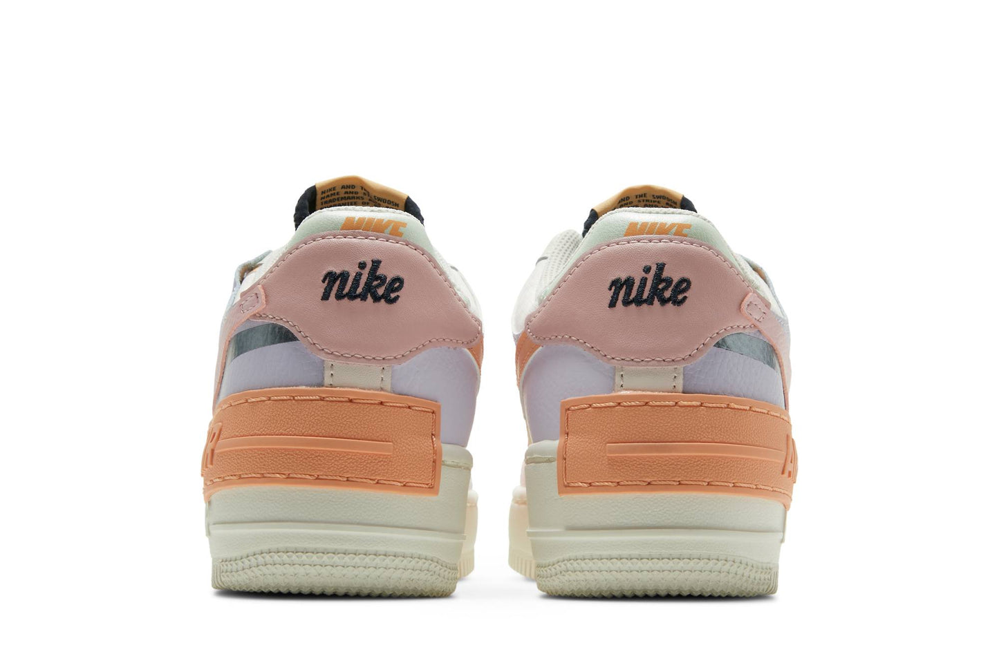 ( Women ) Nike Air Force 1 Shadow ‘Orange Chalk Pink Glaze’ CI0919-111