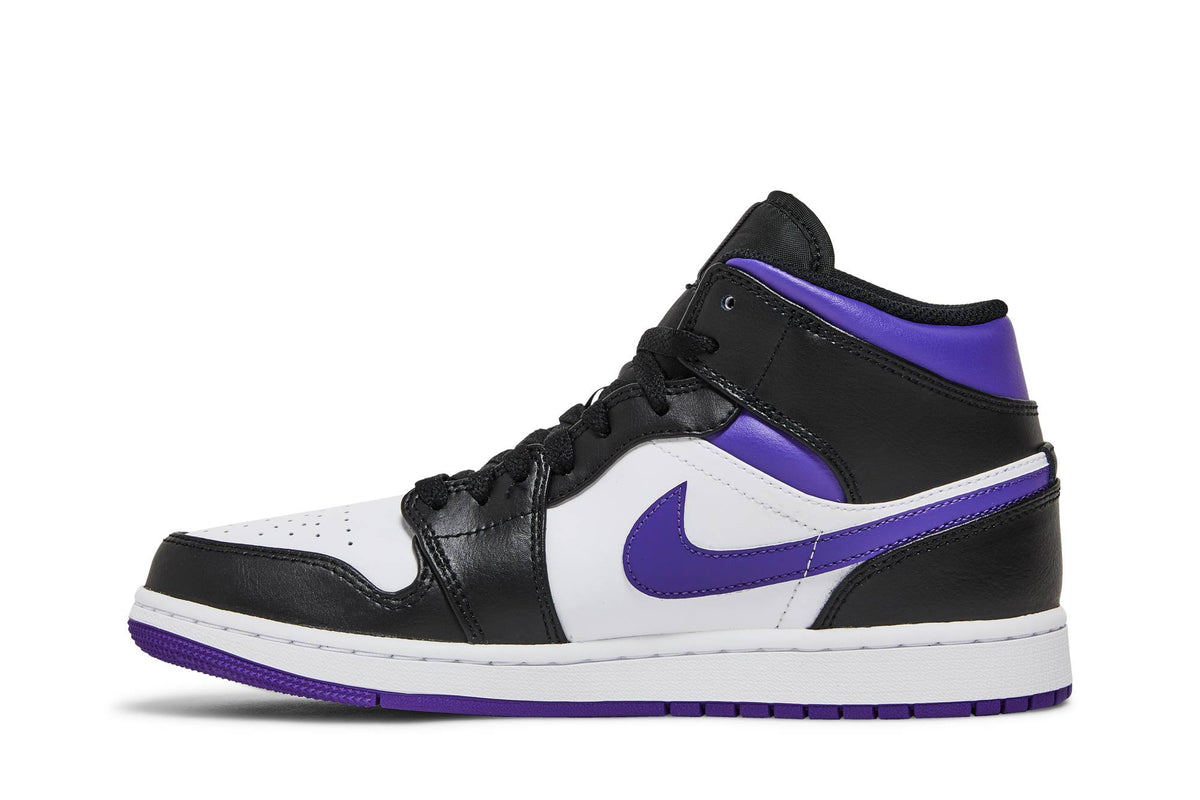 Air Jordan 1 Mid Court Purple 554724-095