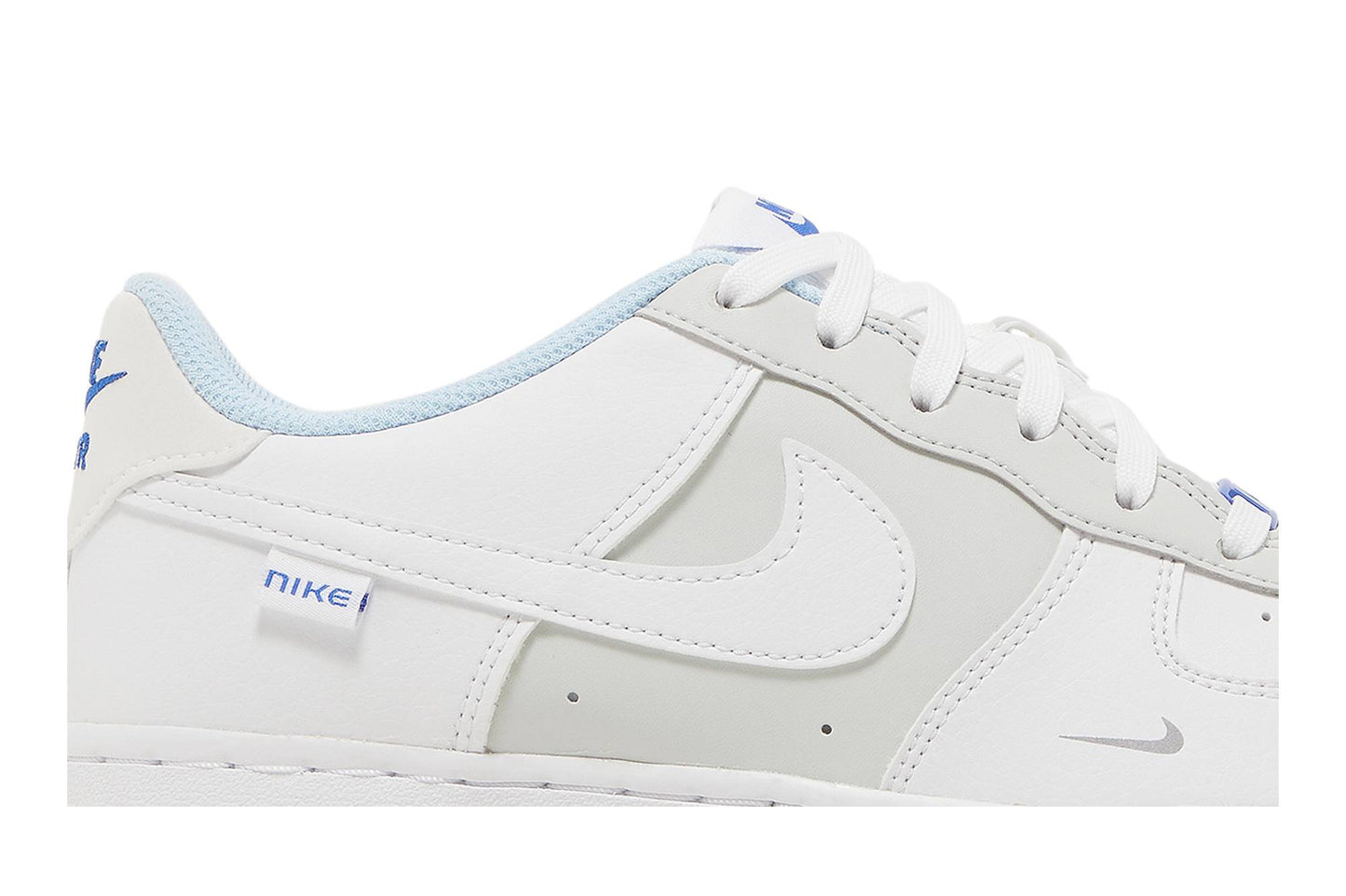 ( Youth ) Nike Air Force 1 LV8 ‘Just Stitch It – Hyper Royal’ FB1844-111