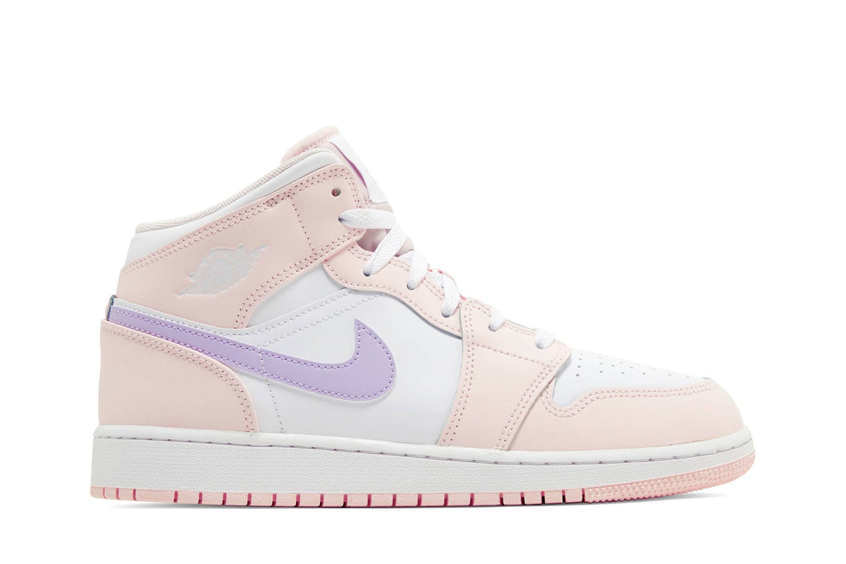 ( Youth ) Air Jordan 1 Mid Pink Wash FD8780-601