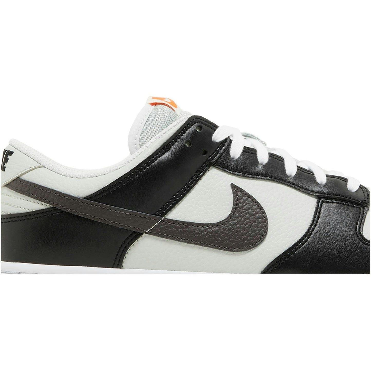 Nike Dunk Low ‘Grey Black Orange Mini Swoosh’ FN7808-001