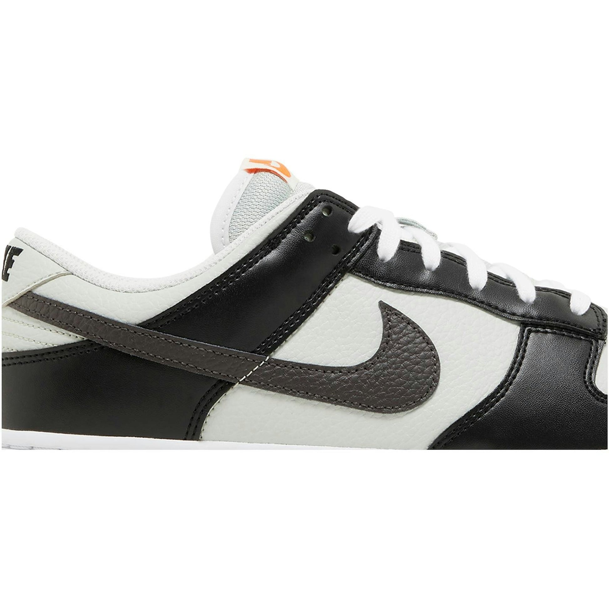 Nike Dunk Low ‘Grey Black Orange Mini Swoosh’ FN7808-001