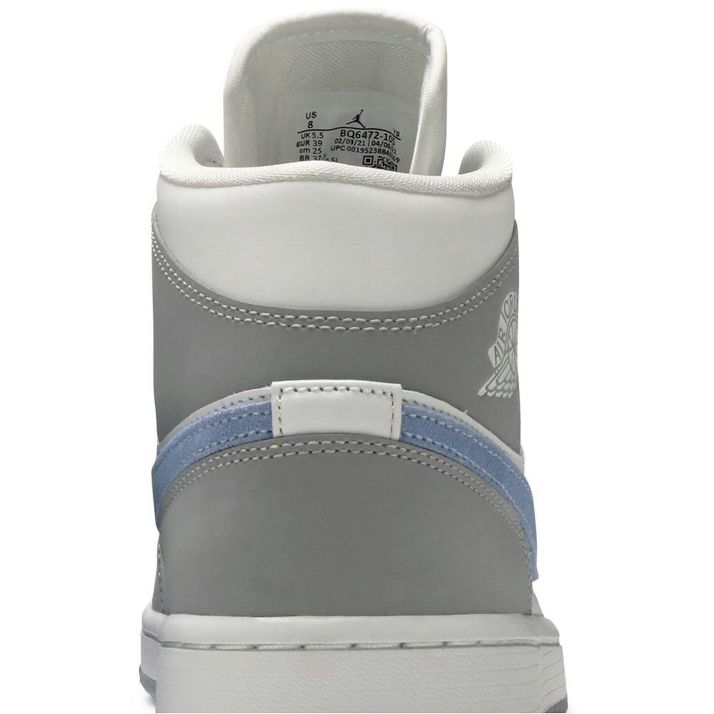 ( Women ) Air Jordan 1 Mid ‘Frosty’ BQ6472-105