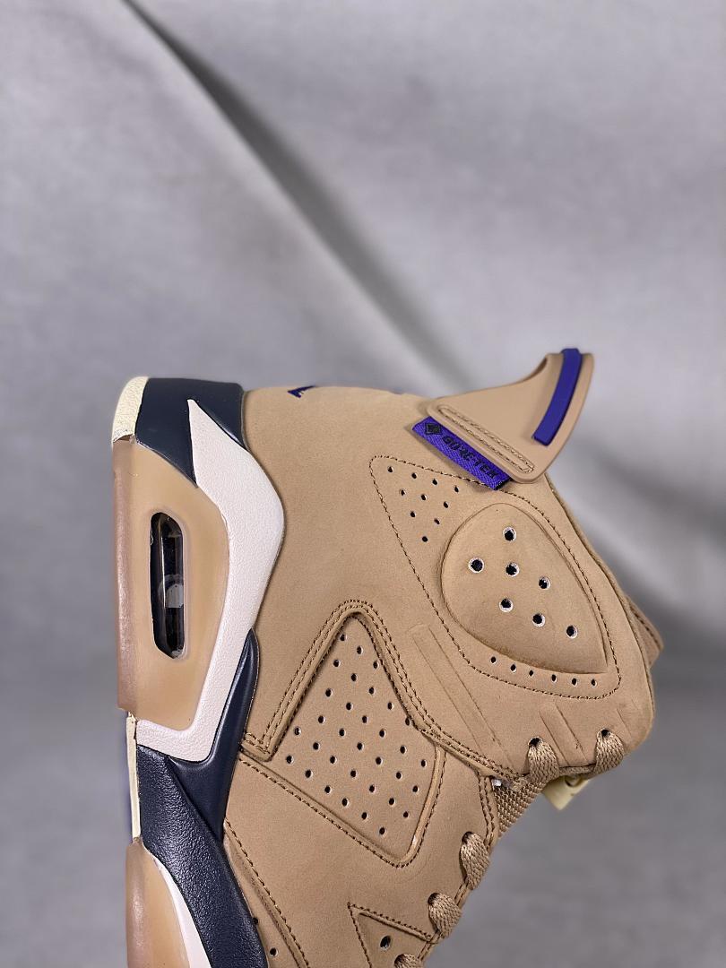 Travis Scott x Air Jordan 6 Retro SP 'British Khaki' Men's Sneakers DH0690-200 - Limited Edition Designer Collaboration Basketball Shoes