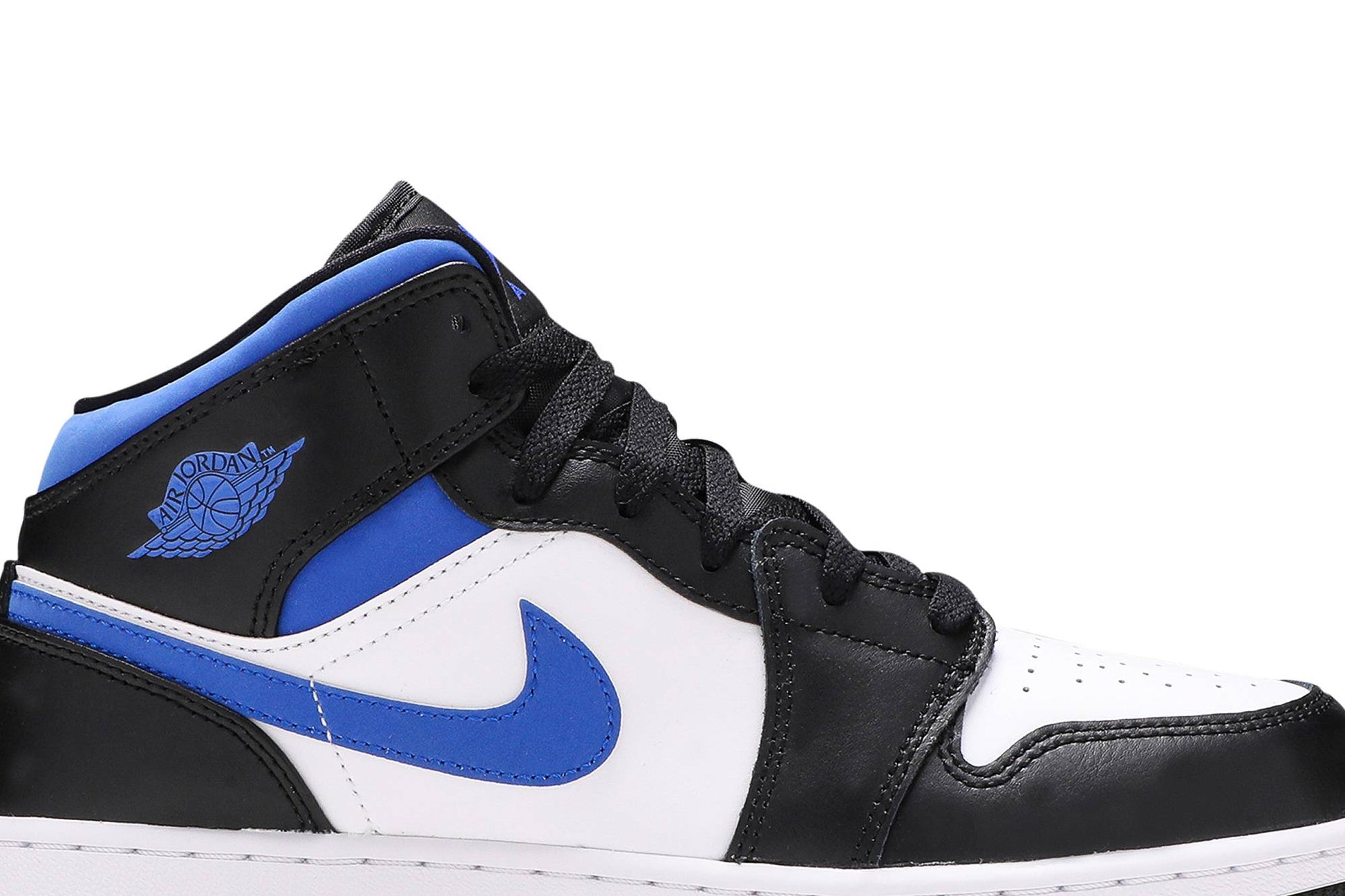 ( Grade School ) Air Jordan 1 Mid ‘Racer Blue’ 2021 554725-140