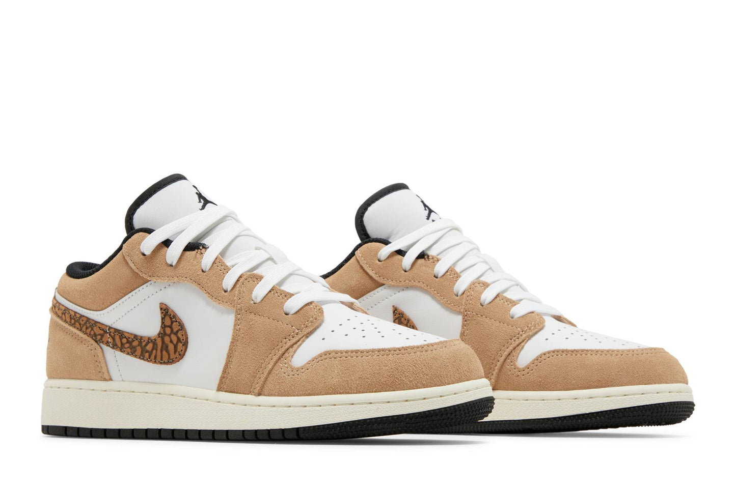 ( Grade School ) Air Jordan 1 Low SE ‘Brown Elephant’ DZ5368-201