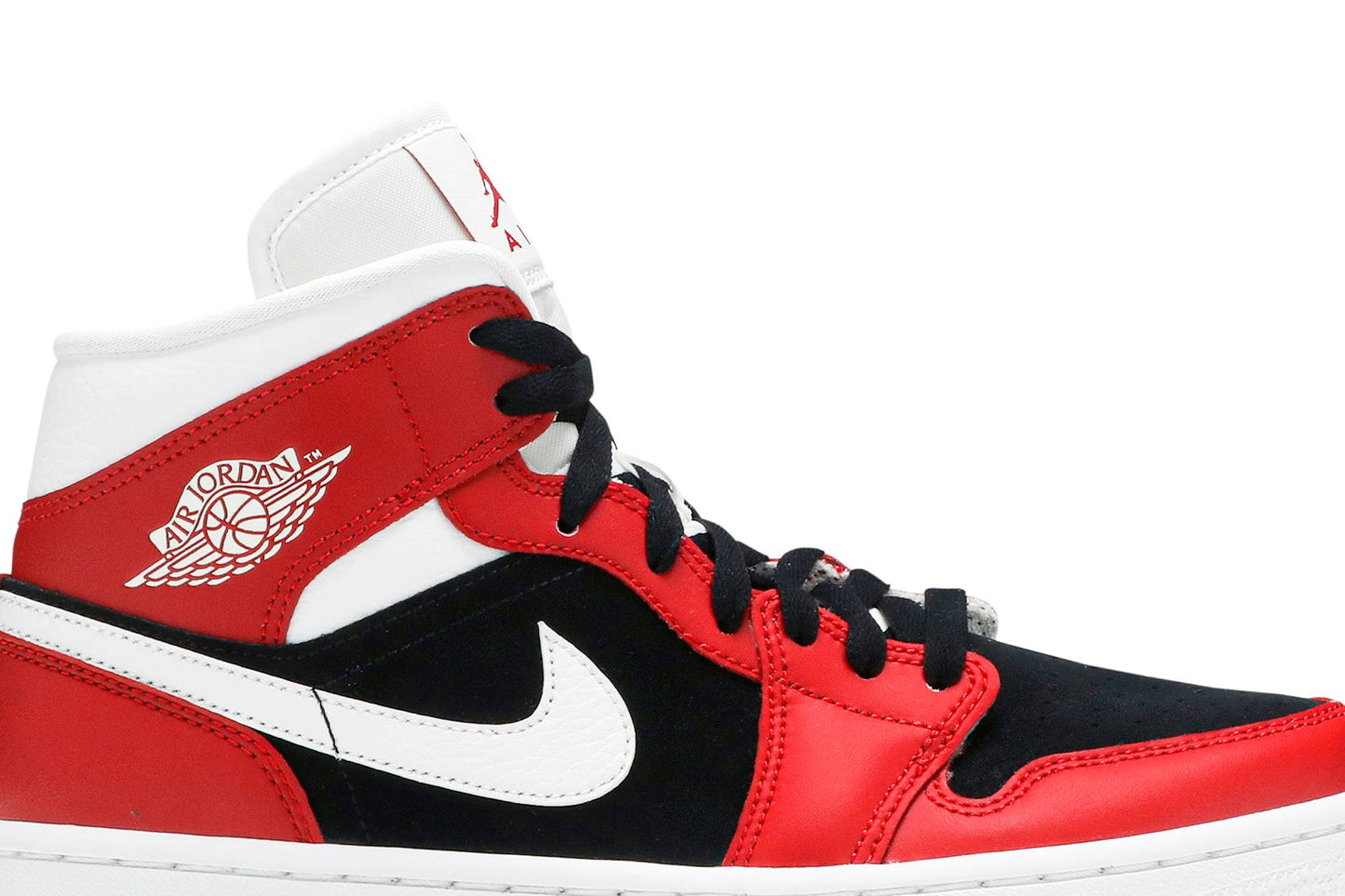 ( Women ) Air Jordan 1 Mid ‘Gym Red Black’ BQ6472-601